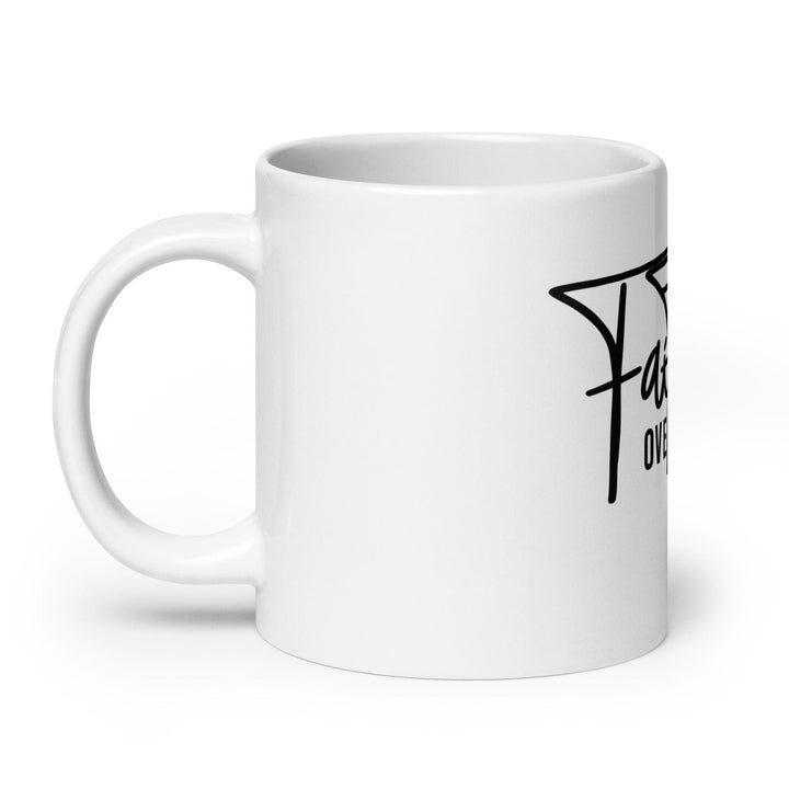 Faith Over Fear Glossy Mug - Briadanna