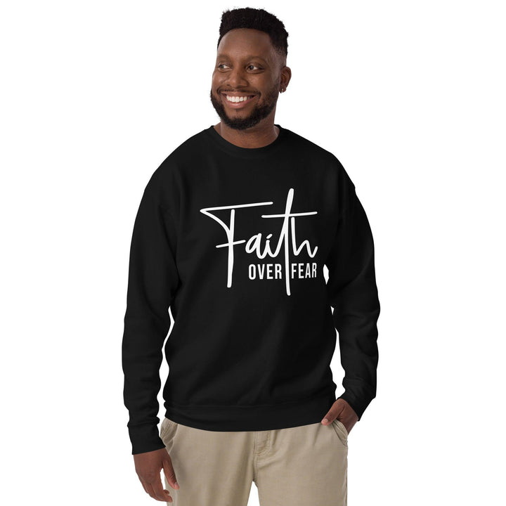 Faith Over Fear Premium Sweatshirt - Briadanna