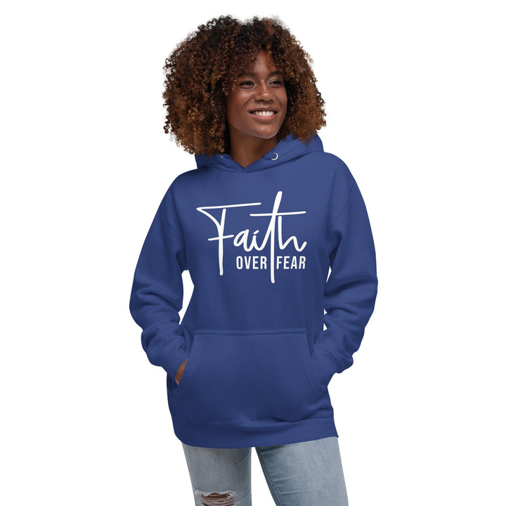 Faith Over Fear Unisex Hoodie - Briadanna