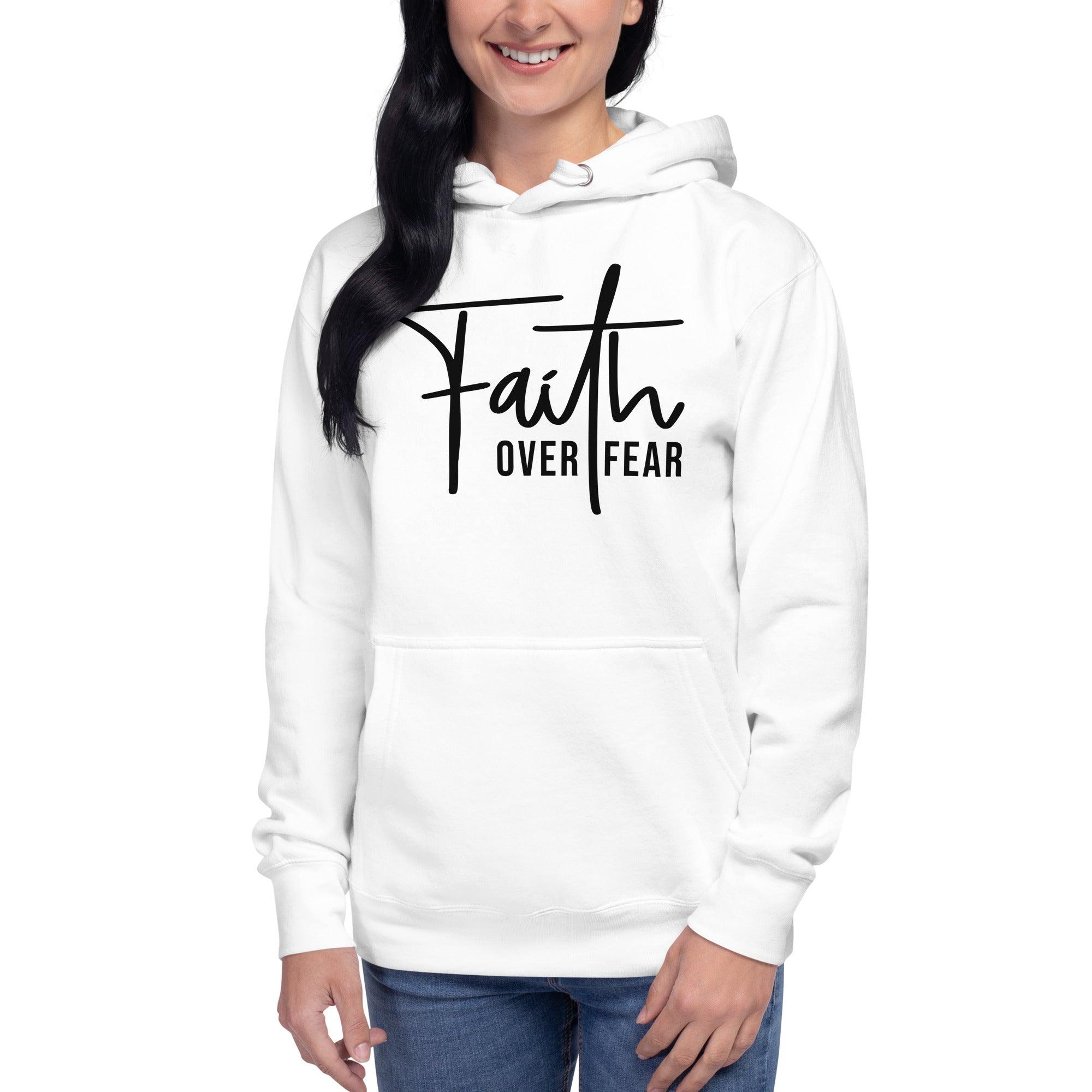 Faith Over Fear Unisex Hoodie - Briadanna