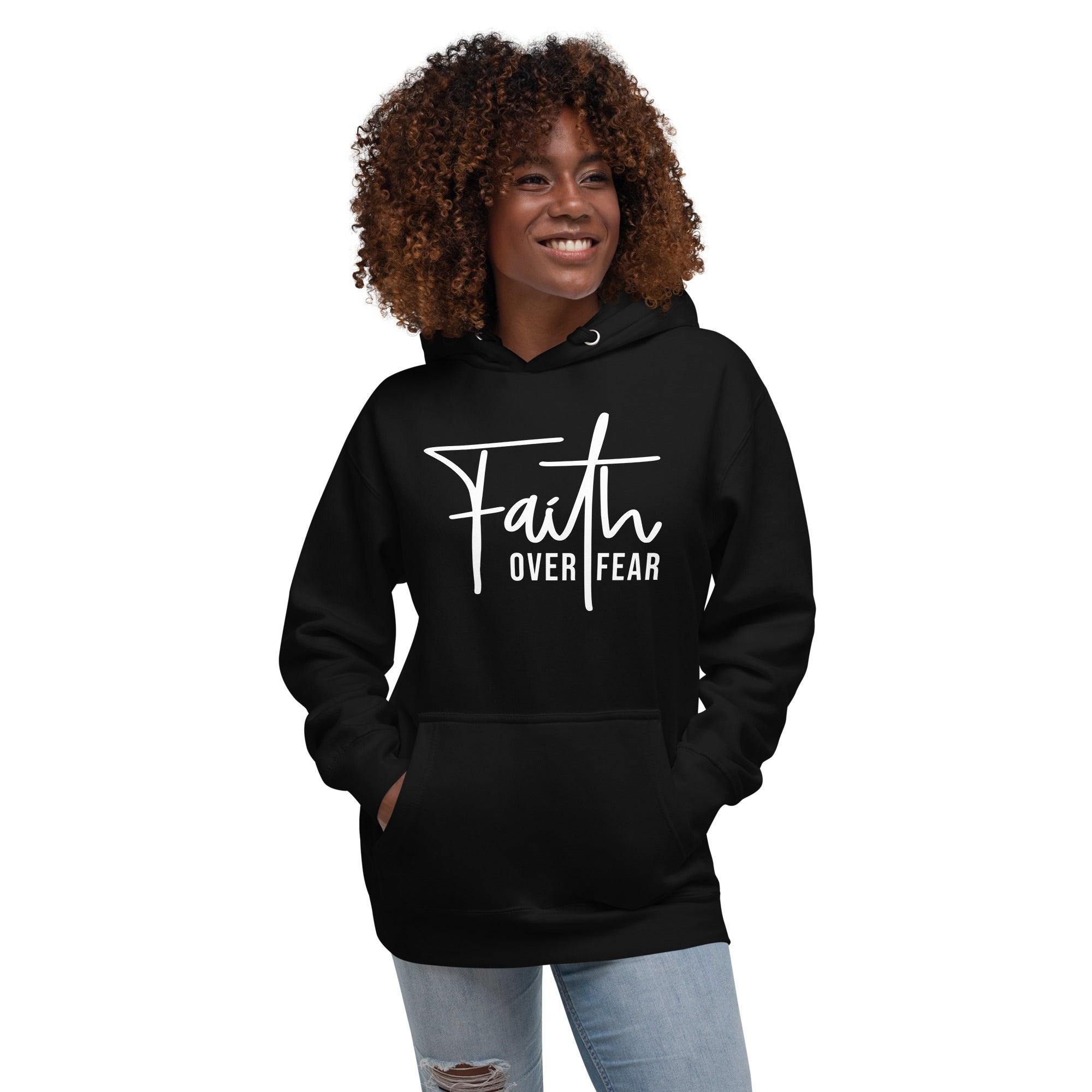 Faith Over Fear Unisex Hoodie - Briadanna