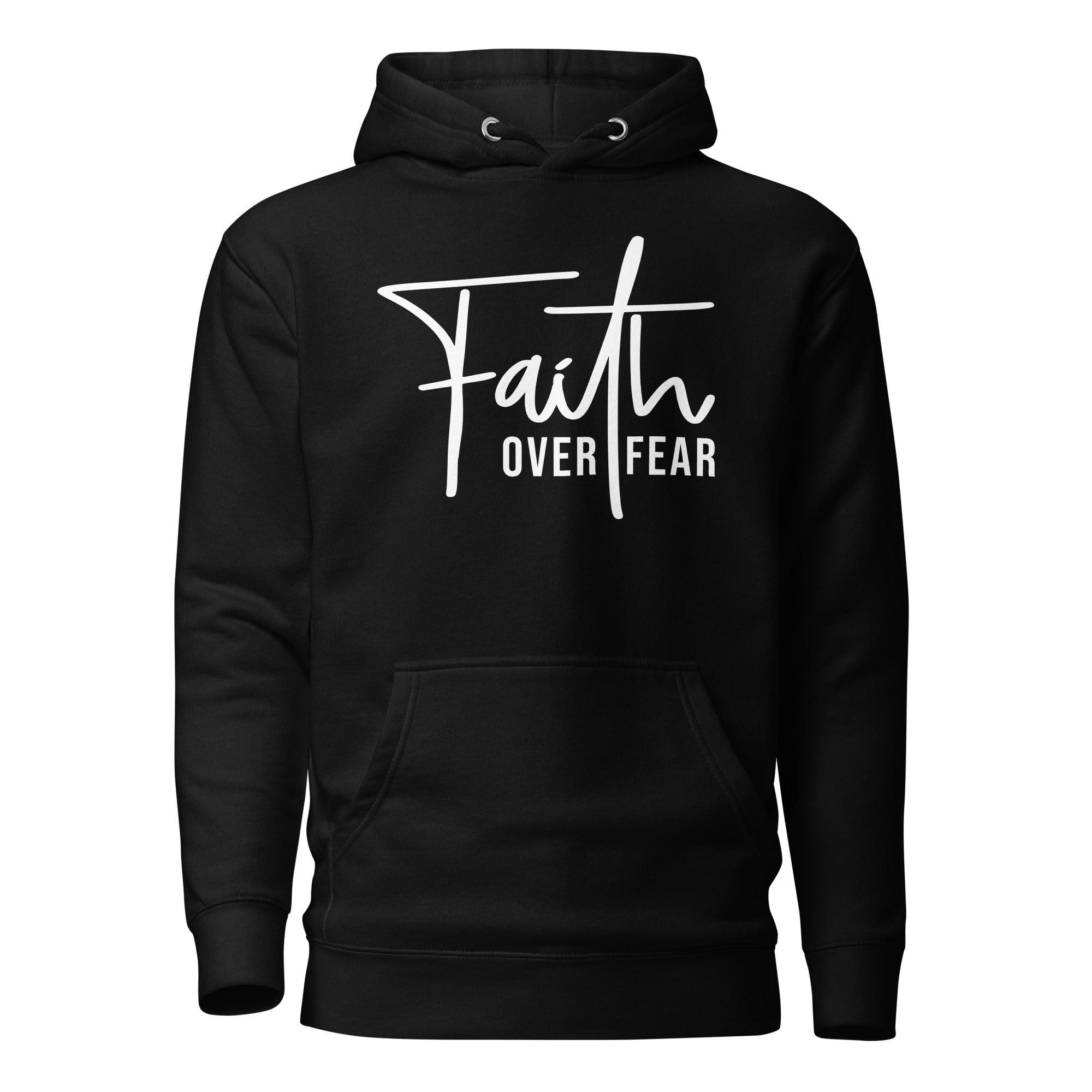 Faith Over Fear Unisex Hoodie - Briadanna