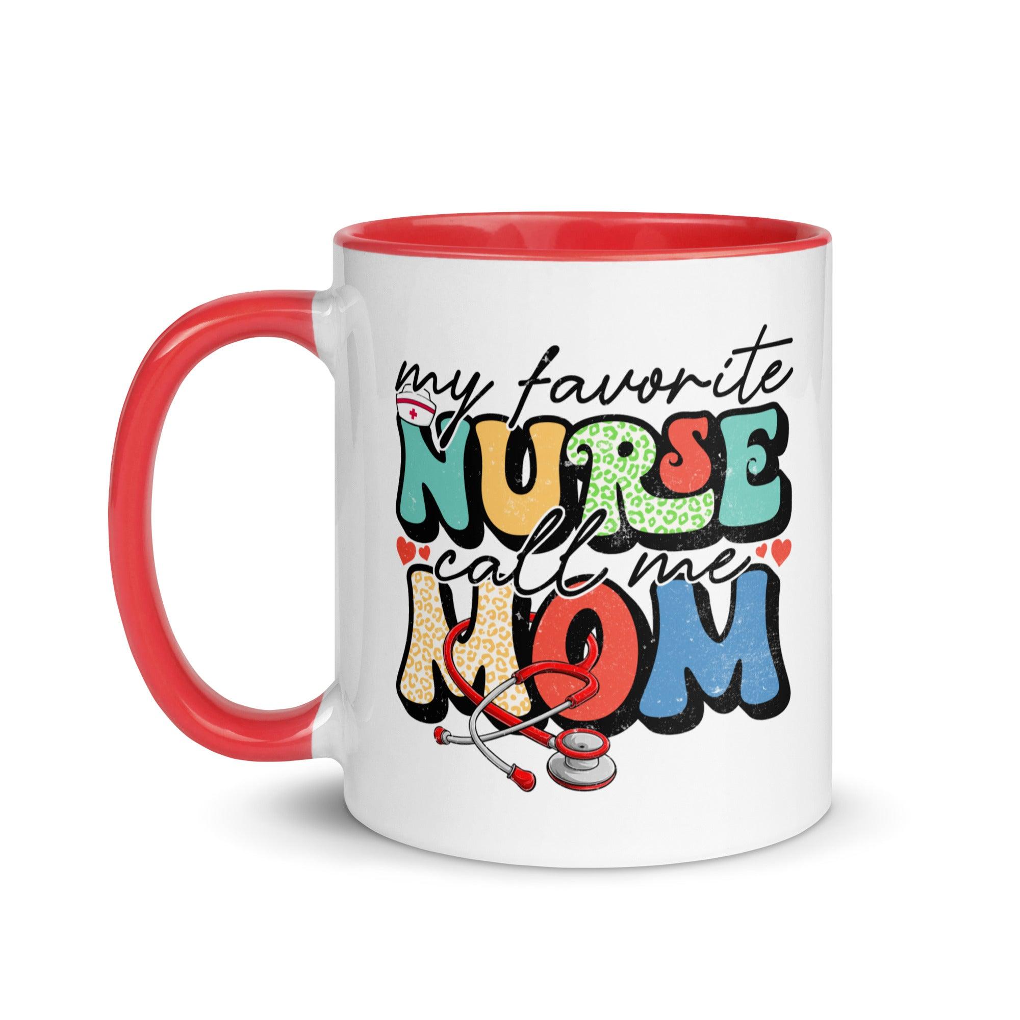 Favorite Nurse's Colorful Mug - Briadanna