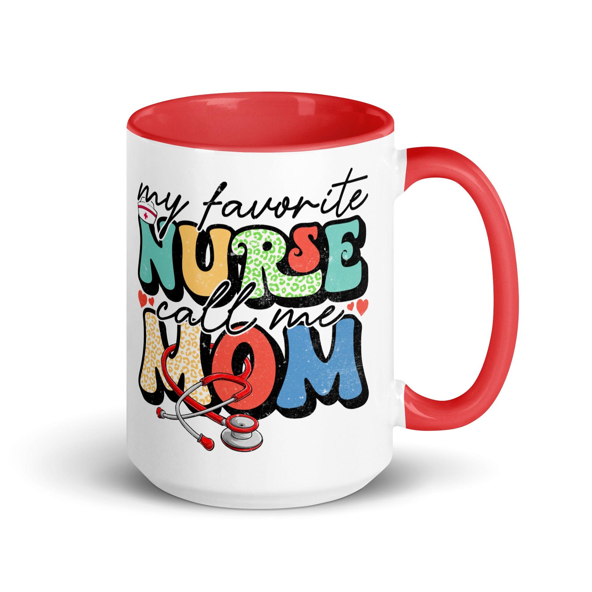 Favorite Nurse's Colorful Mug - Briadanna