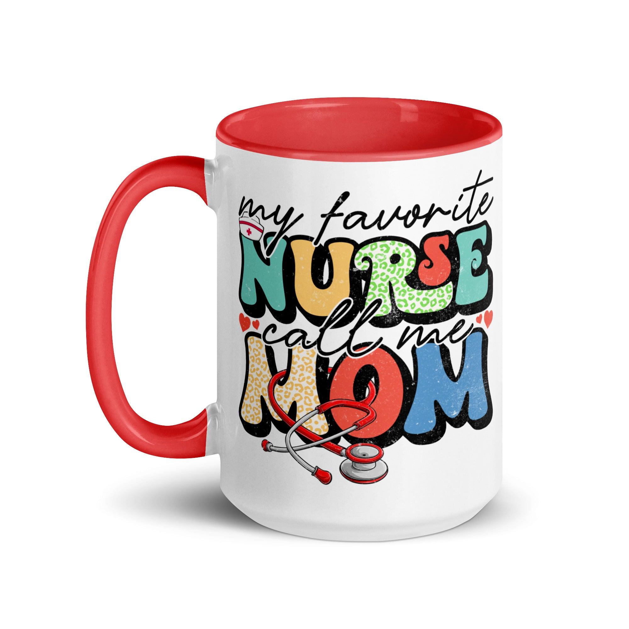 Favorite Nurse's Colorful Mug - Briadanna