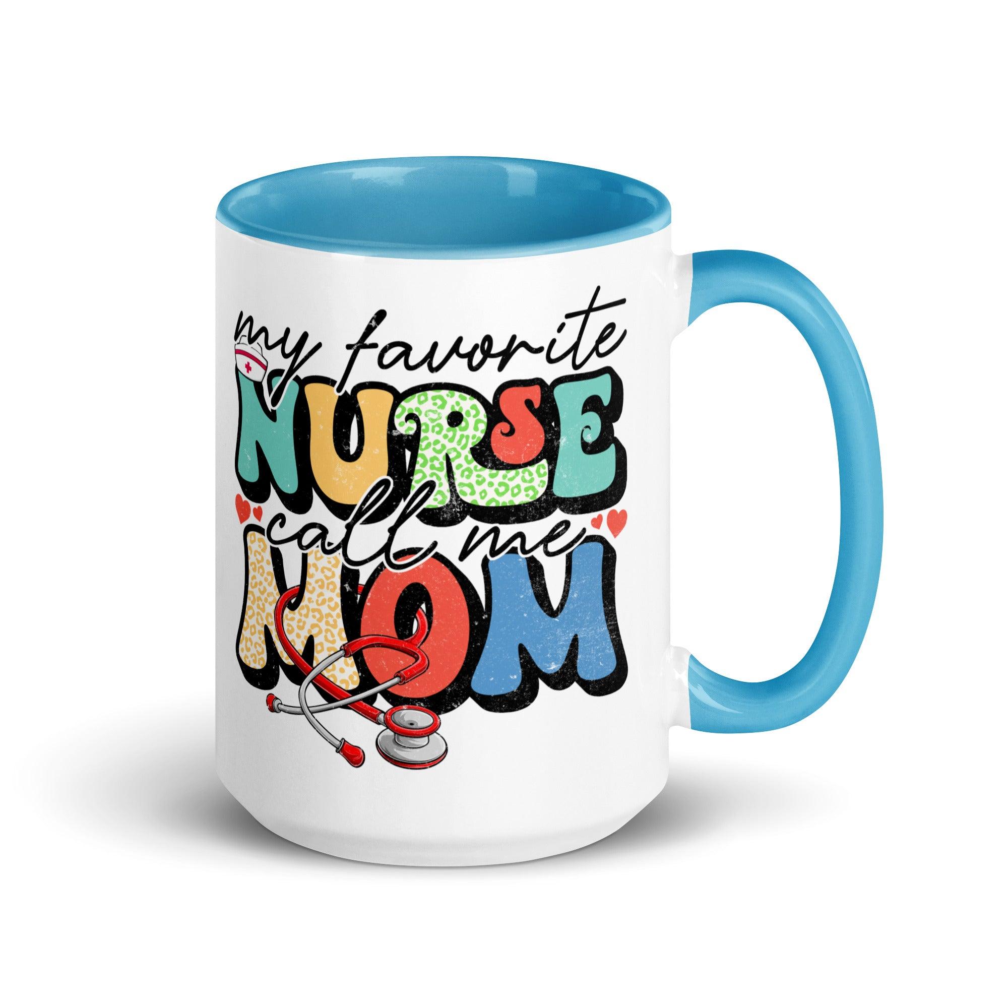 Favorite Nurse's Colorful Mug - Briadanna