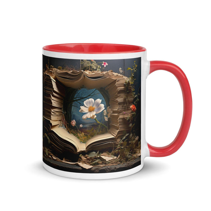 Flowery Books Sheets Mug - Briadanna