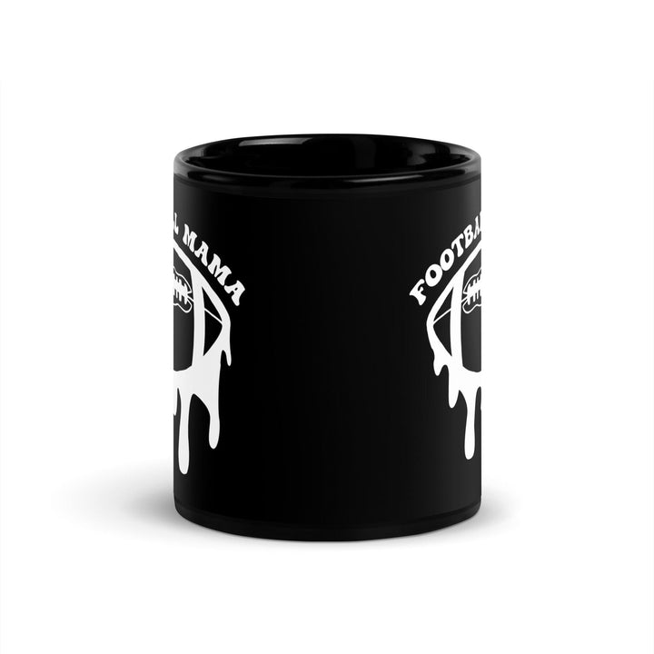 Football Mama Black Mug - Briadanna