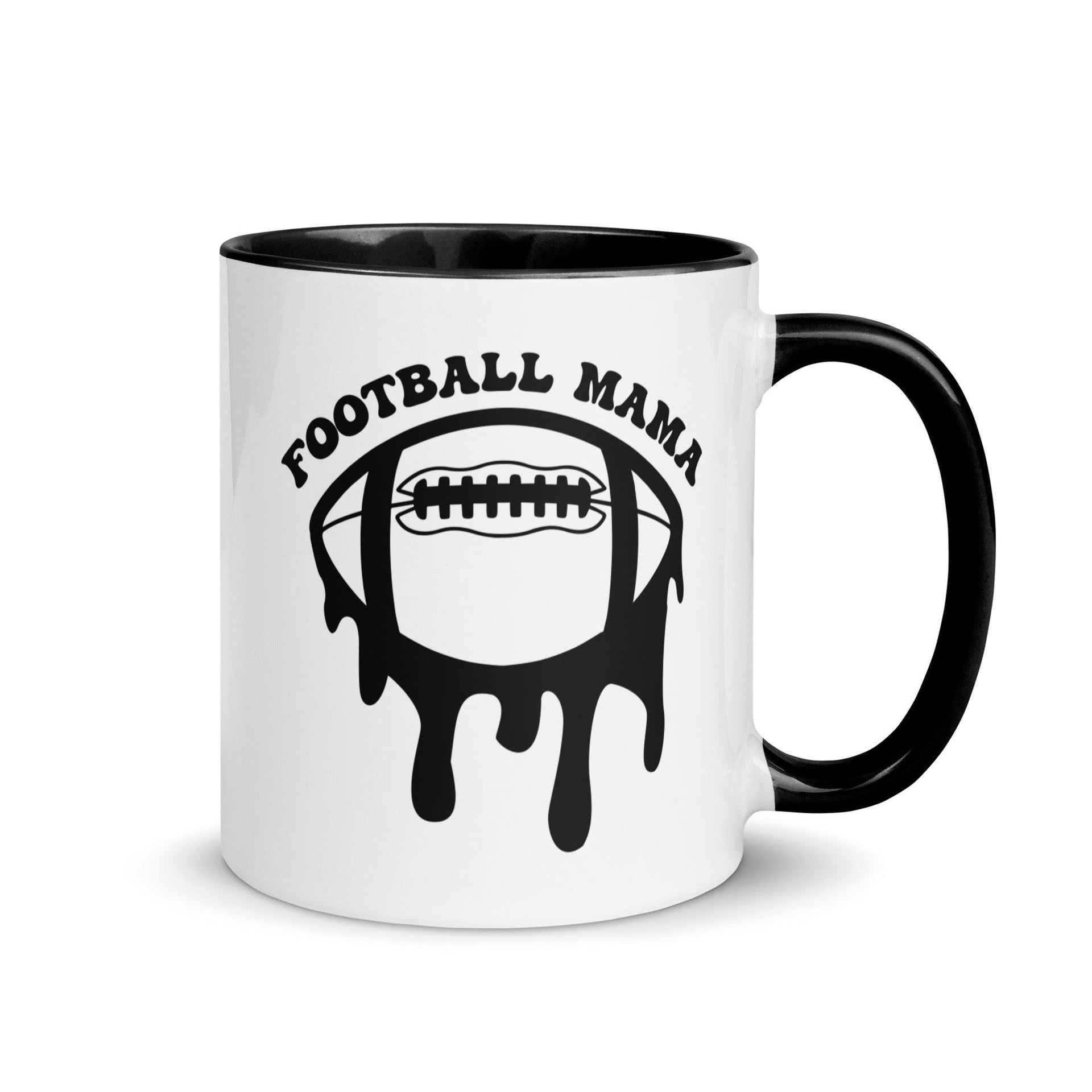 Football Mama Colored Mug - Briadanna