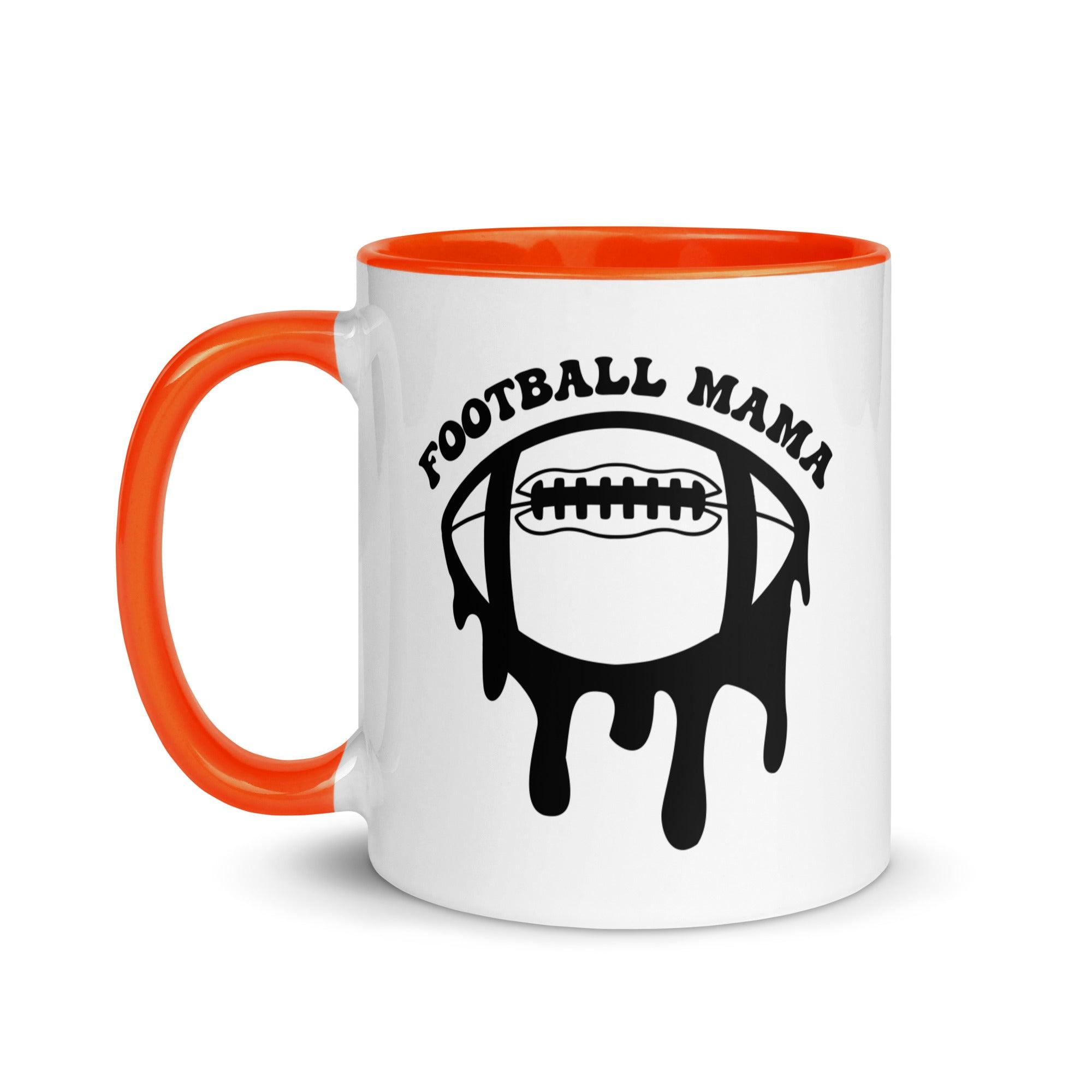 Football Mama Colored Mug - Briadanna