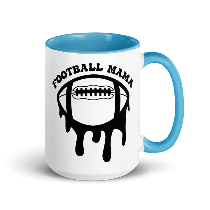 Football Mama Colored Mug - Briadanna