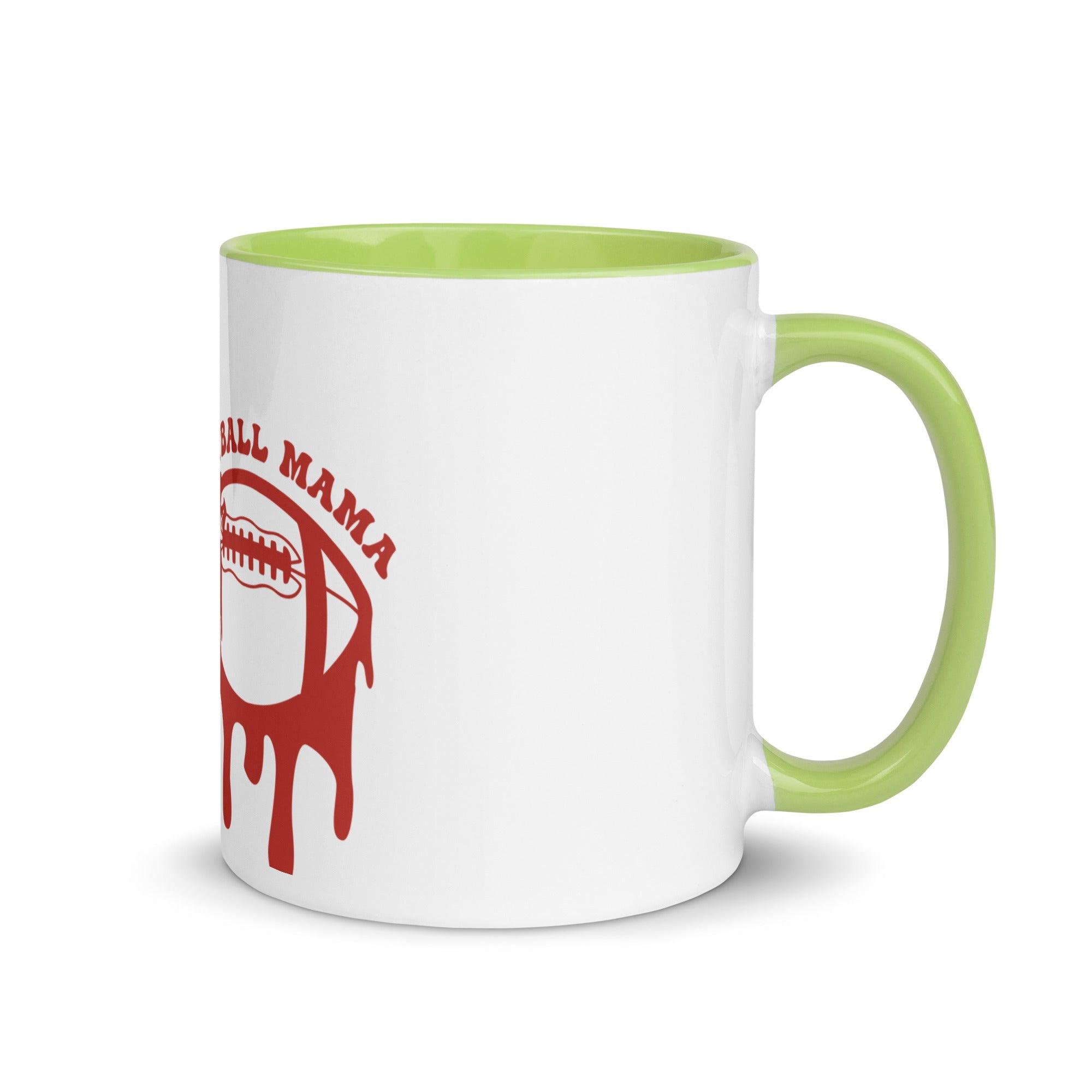 Football Mama Colored Mug - Briadanna