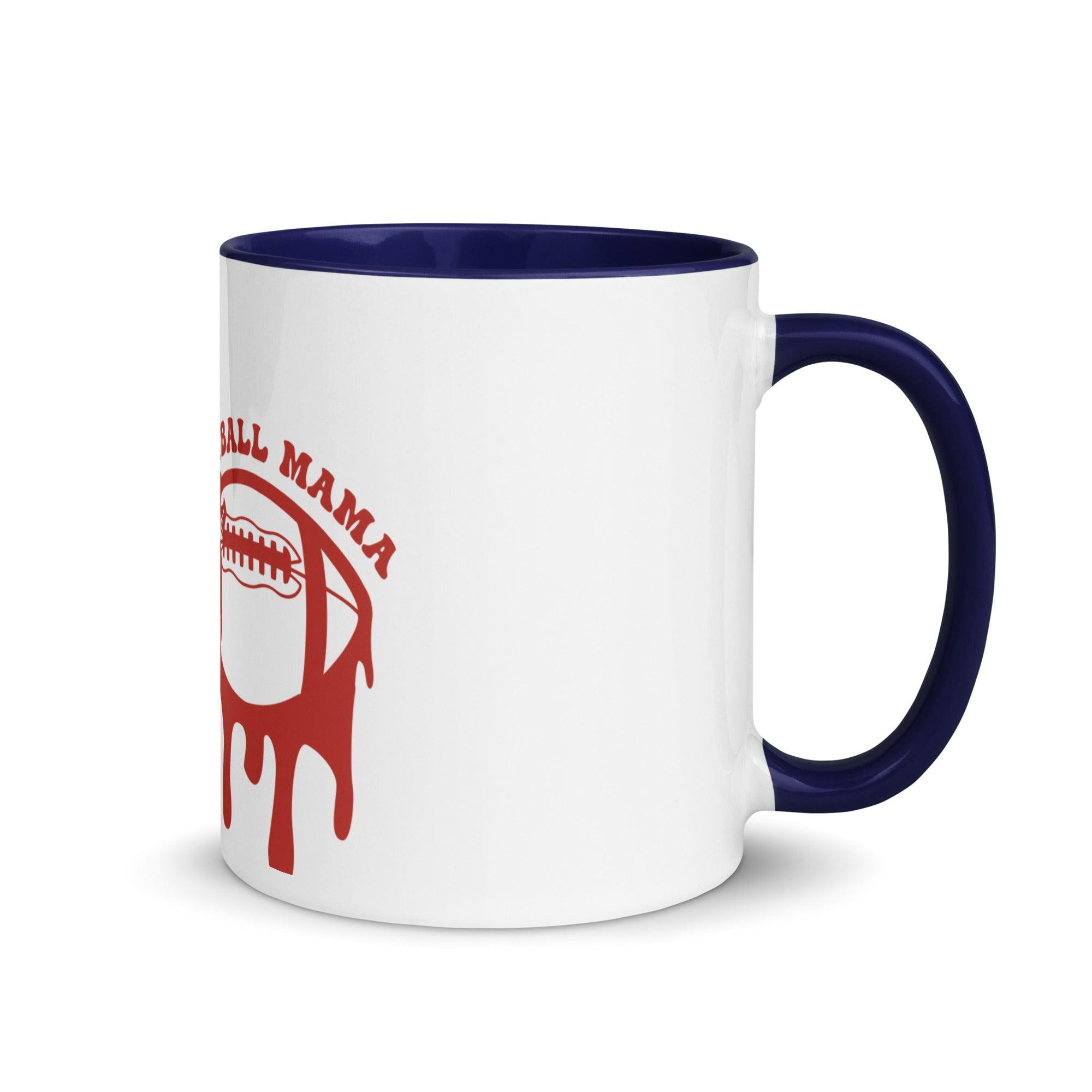 Football Mama Colored Mug - Briadanna