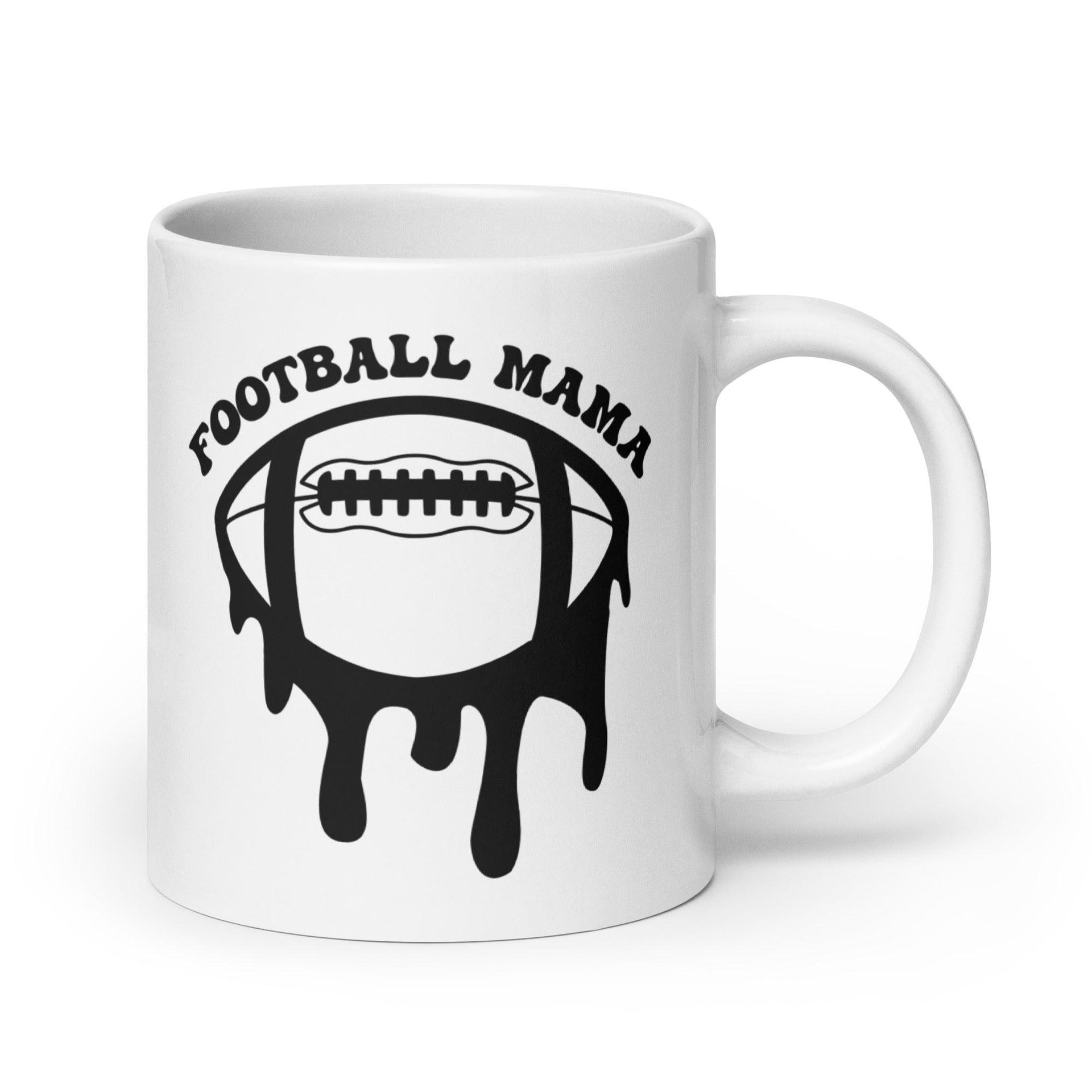 Football Mama Glossy Mug - Briadanna