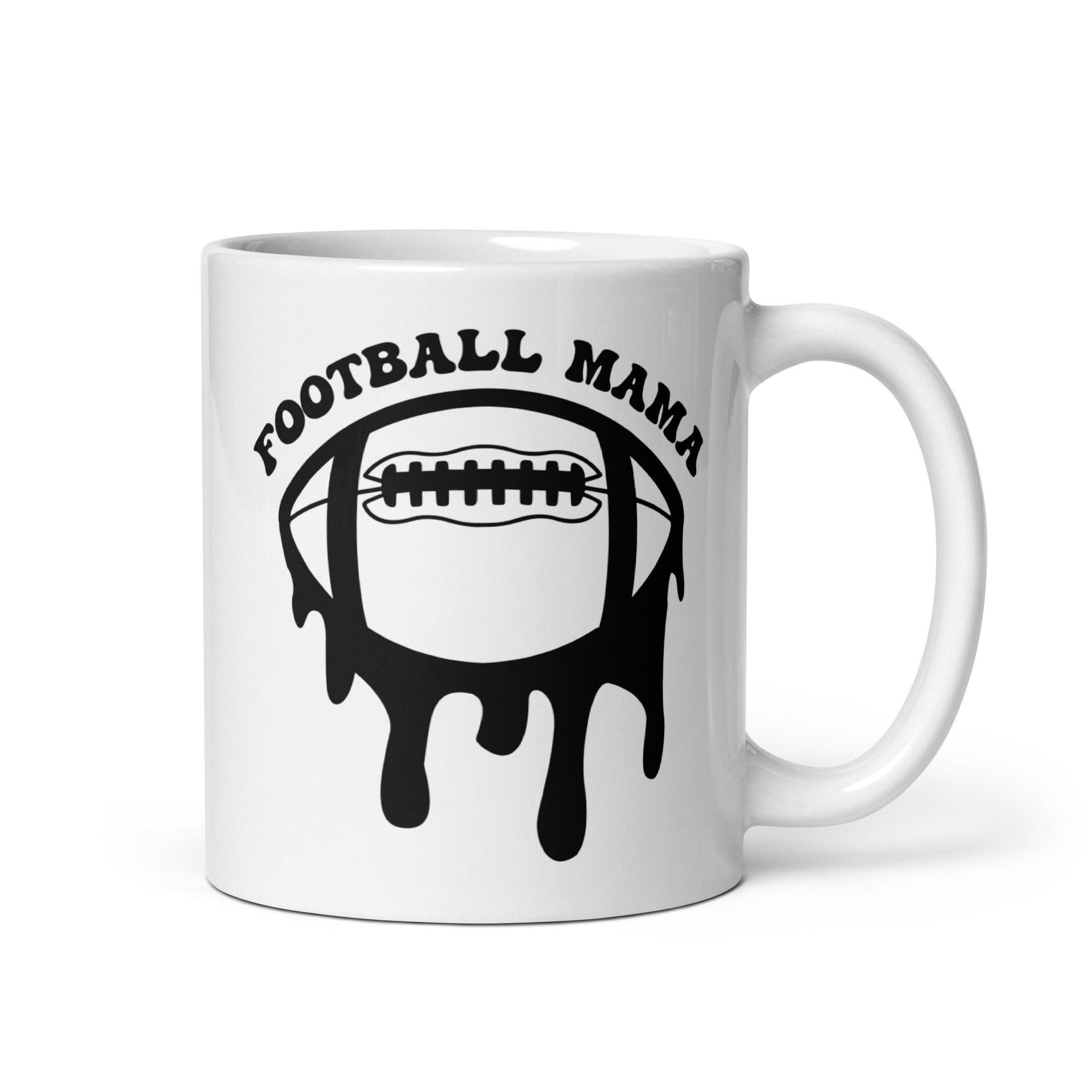 Football Mama Glossy Mug - Briadanna