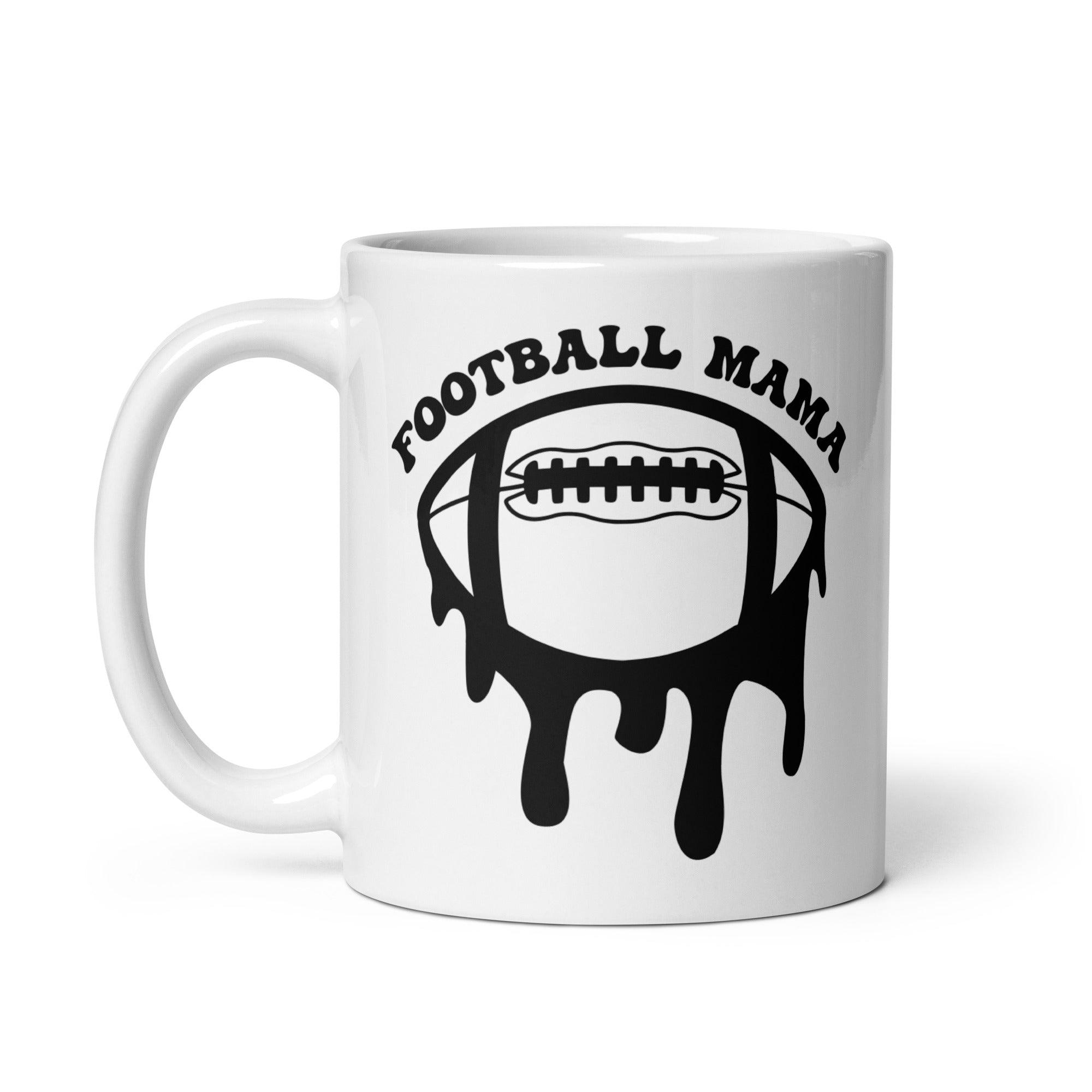 Football Mama Glossy Mug - Briadanna