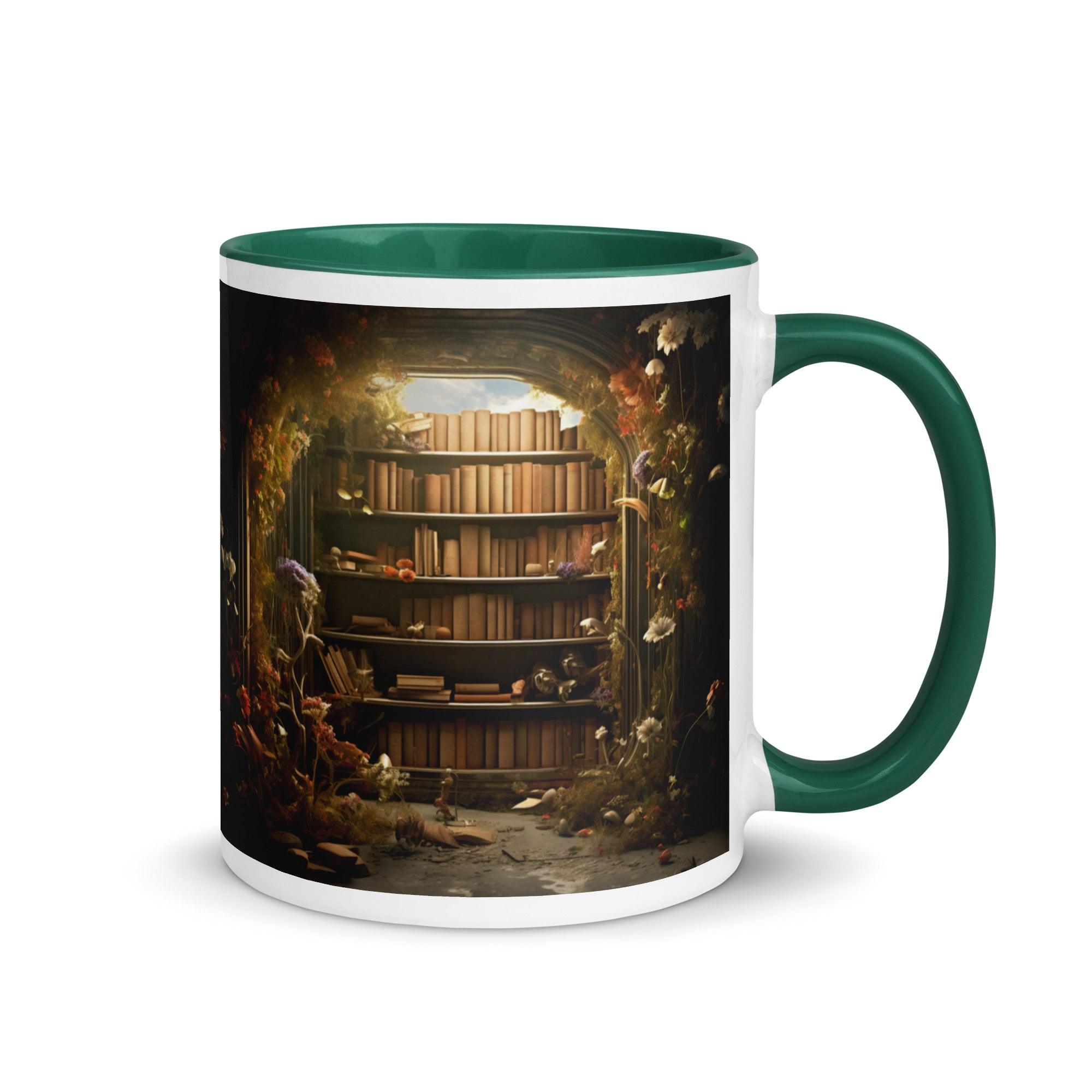 Garden Book Shelves Mug - Briadanna