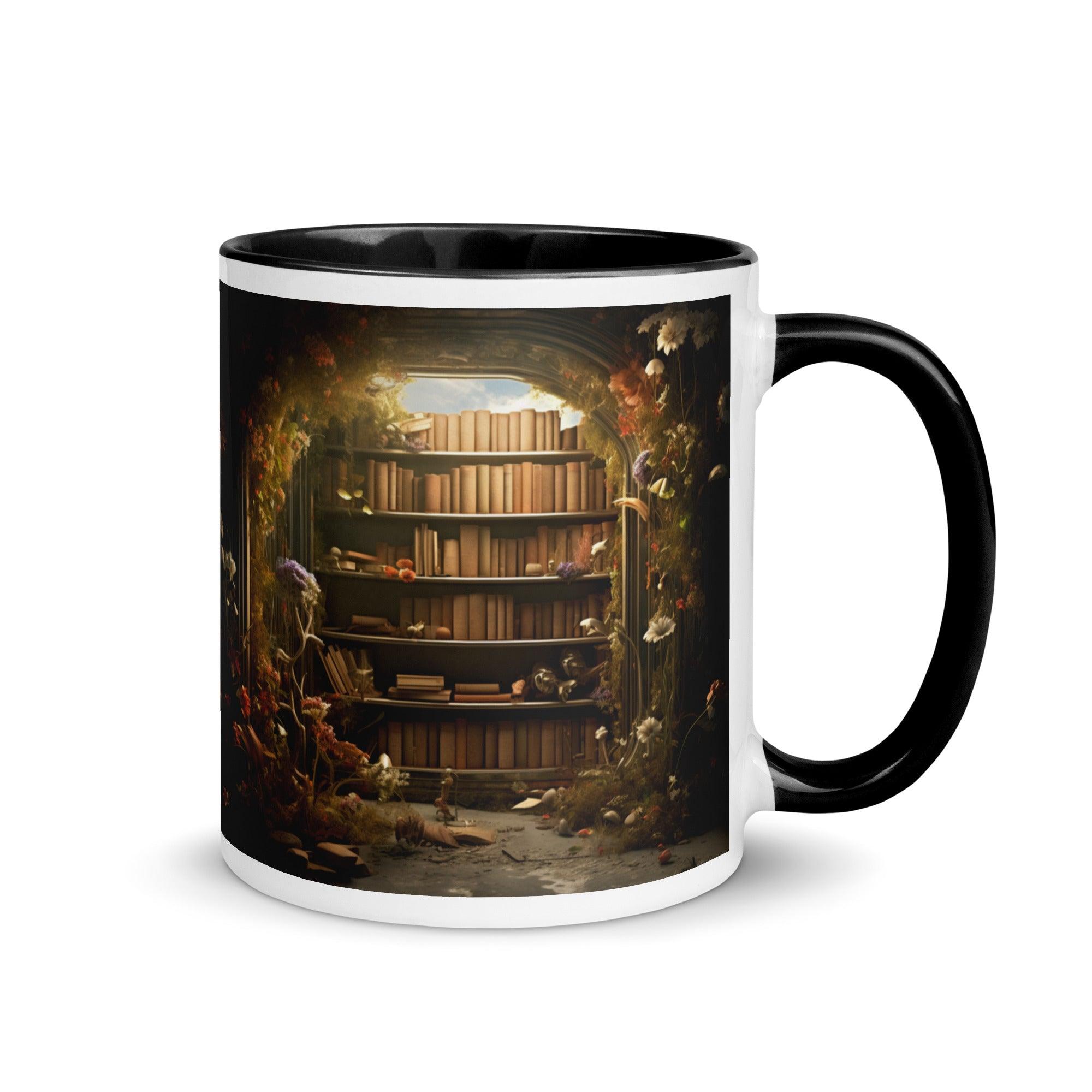 Garden Book Shelves Mug - Briadanna