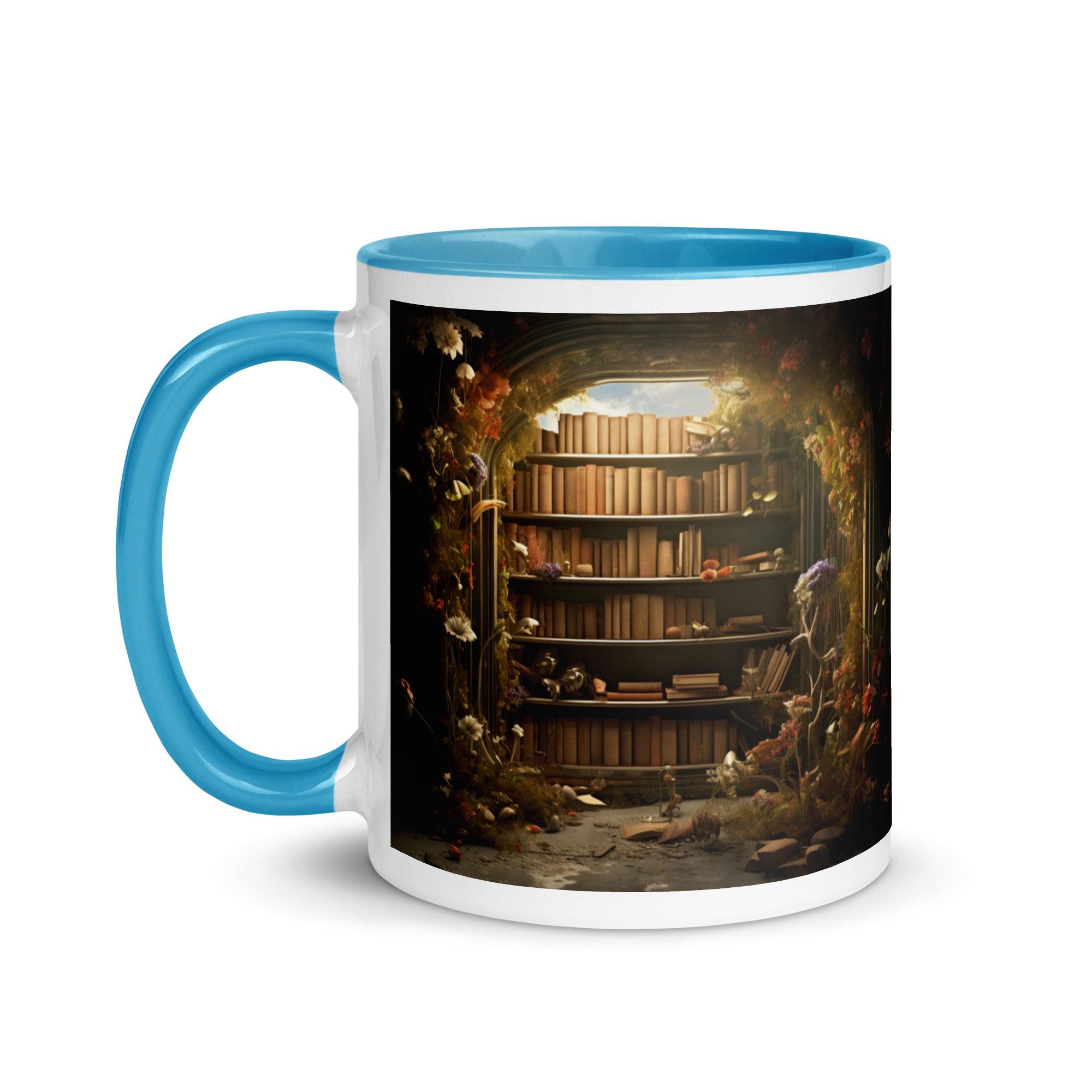 Garden Book Shelves Mug - Briadanna