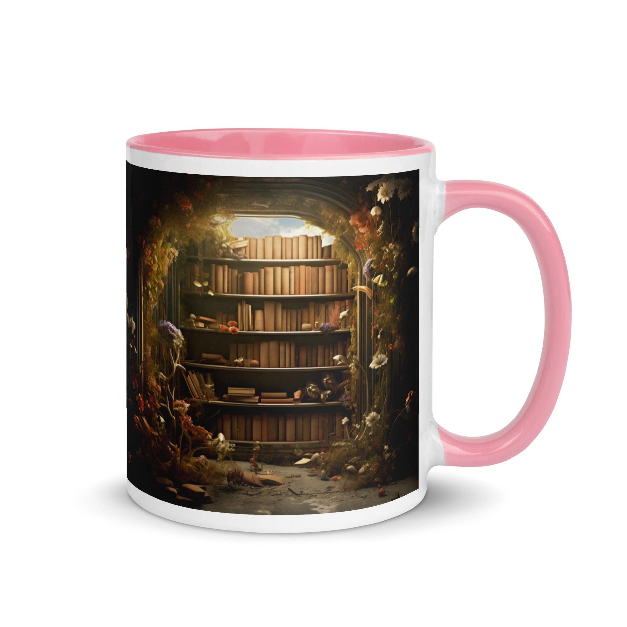 Garden Book Shelves Mug - Briadanna