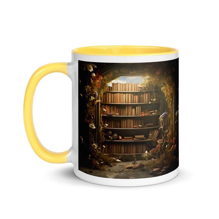 Garden Book Shelves Mug - Briadanna