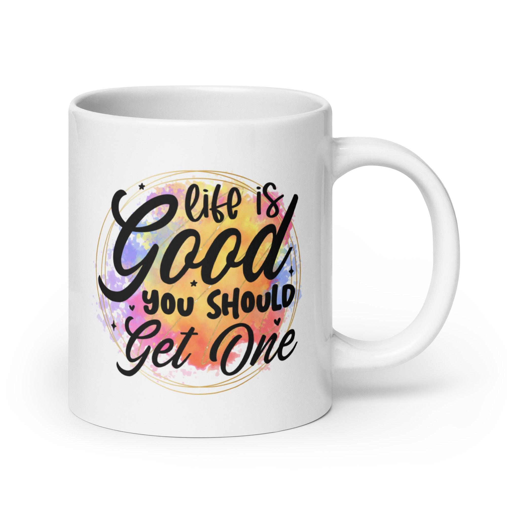 Get A Life Ceramic Mug - Briadanna