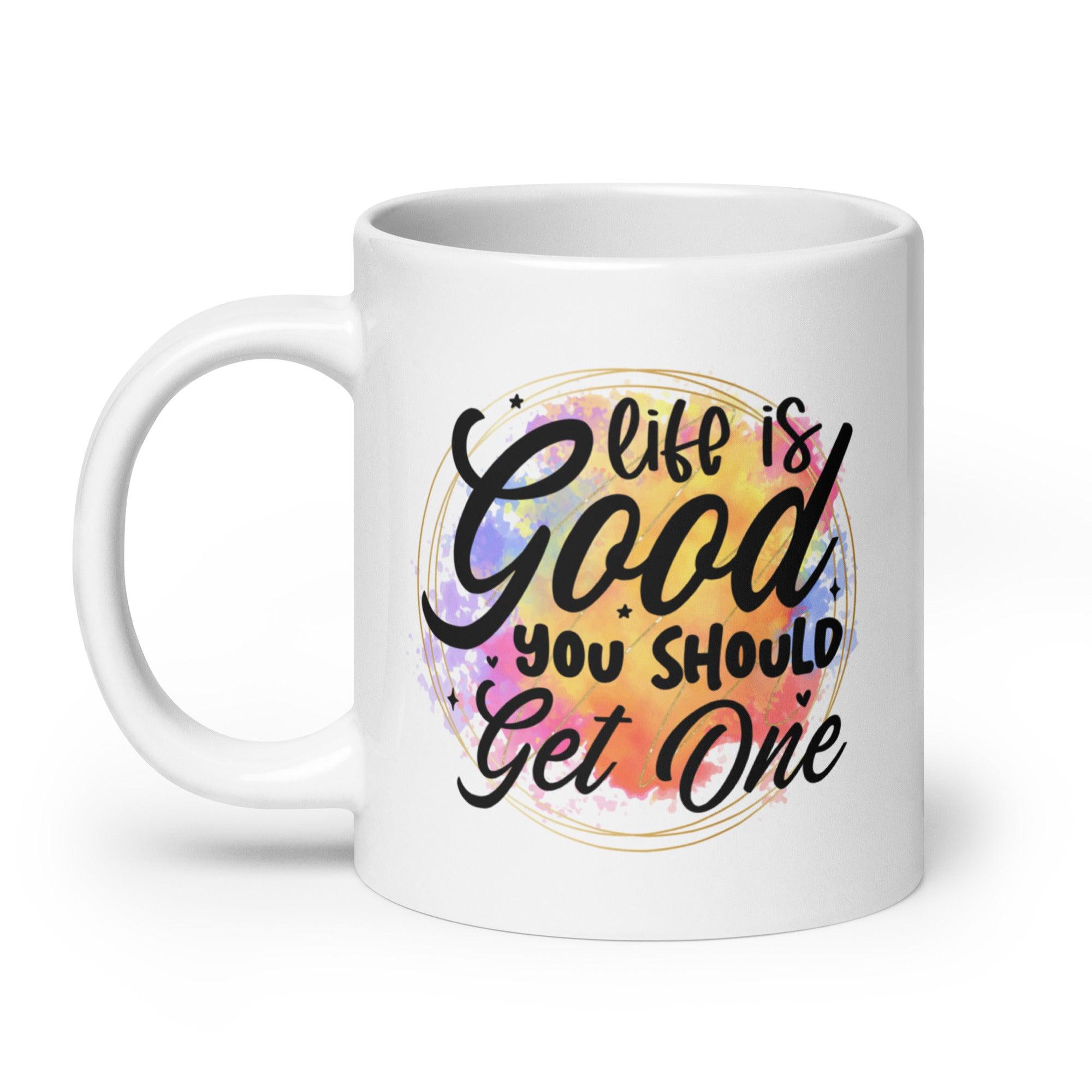 Get A Life Ceramic Mug - Briadanna