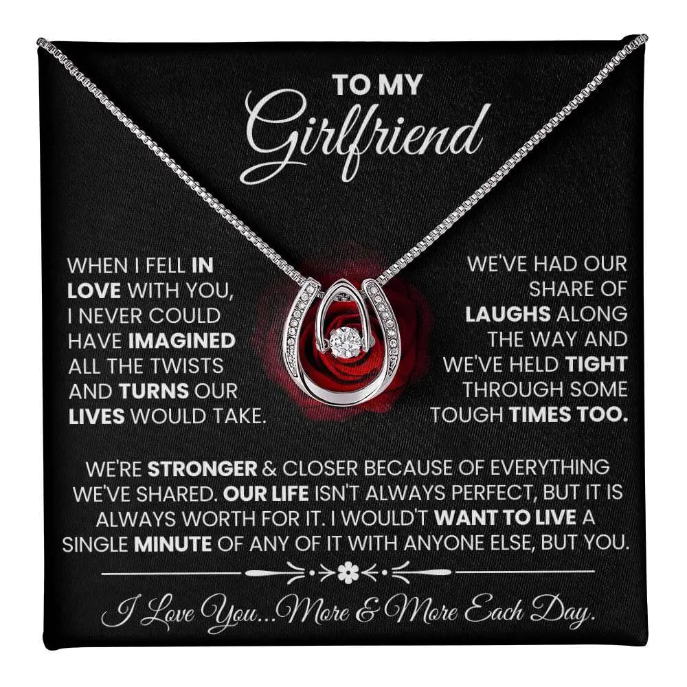 Girlfriend's Lucky In Love Necklace - Briadanna