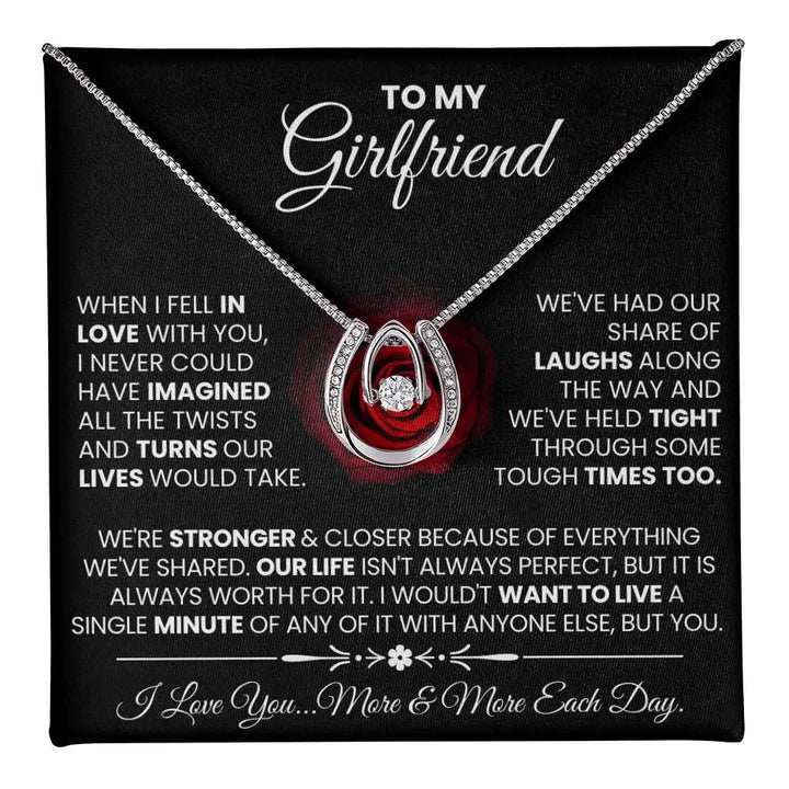 Girlfriend's Lucky In Love Necklace - Briadanna