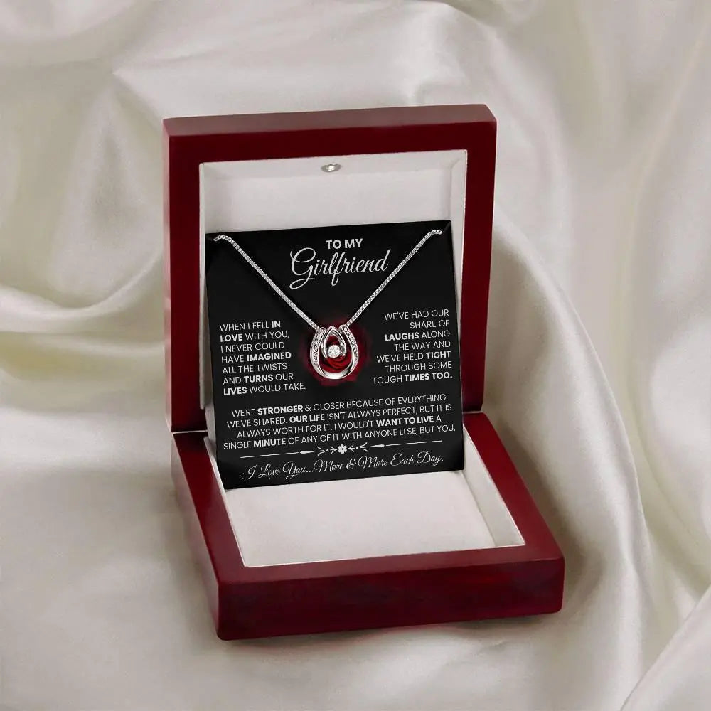 Girlfriend's Lucky In Love Necklace - Briadanna