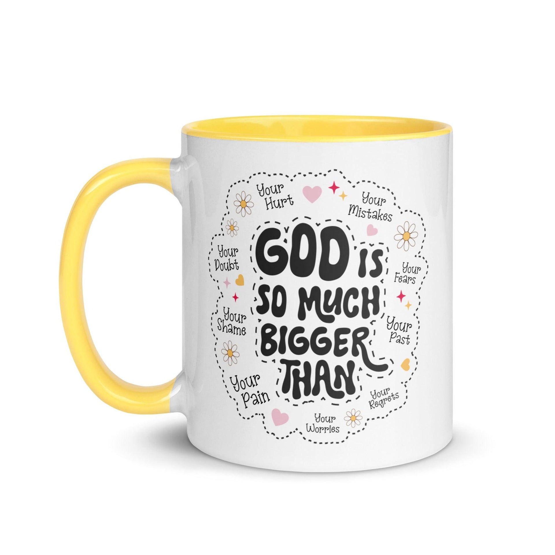 God Is Much Bigger Mug - Briadanna