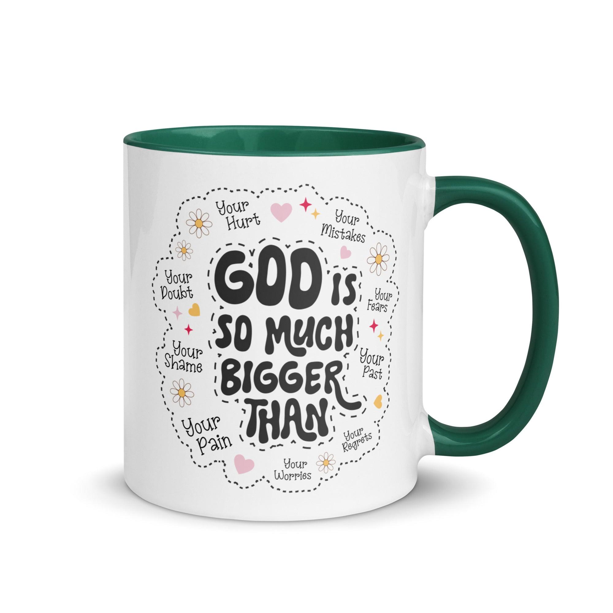 God Is Much Bigger Mug - Briadanna