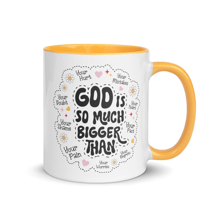 God Is Much Bigger Mug - Briadanna