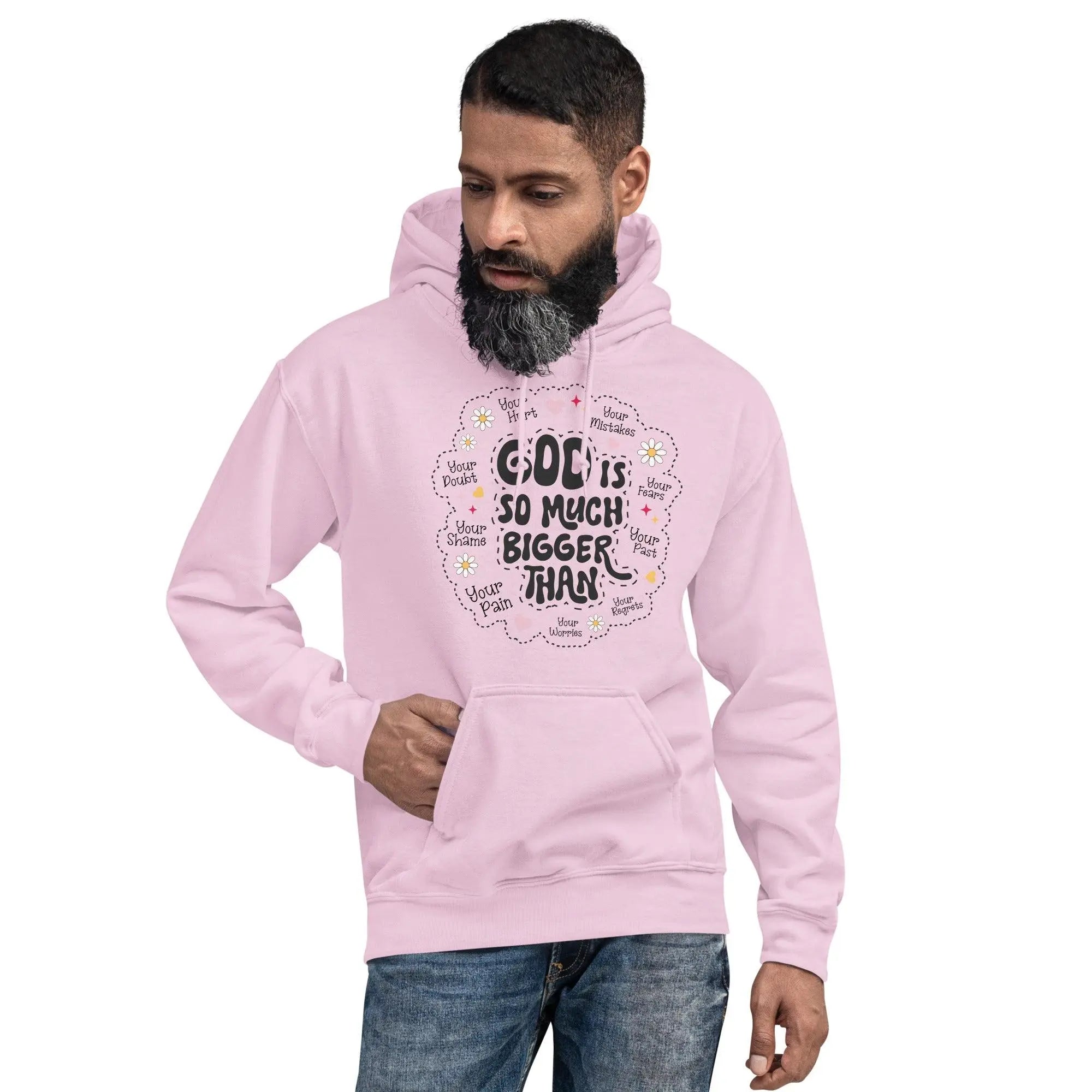 God Is Much Bigger Unisex Hoodie - Briadanna