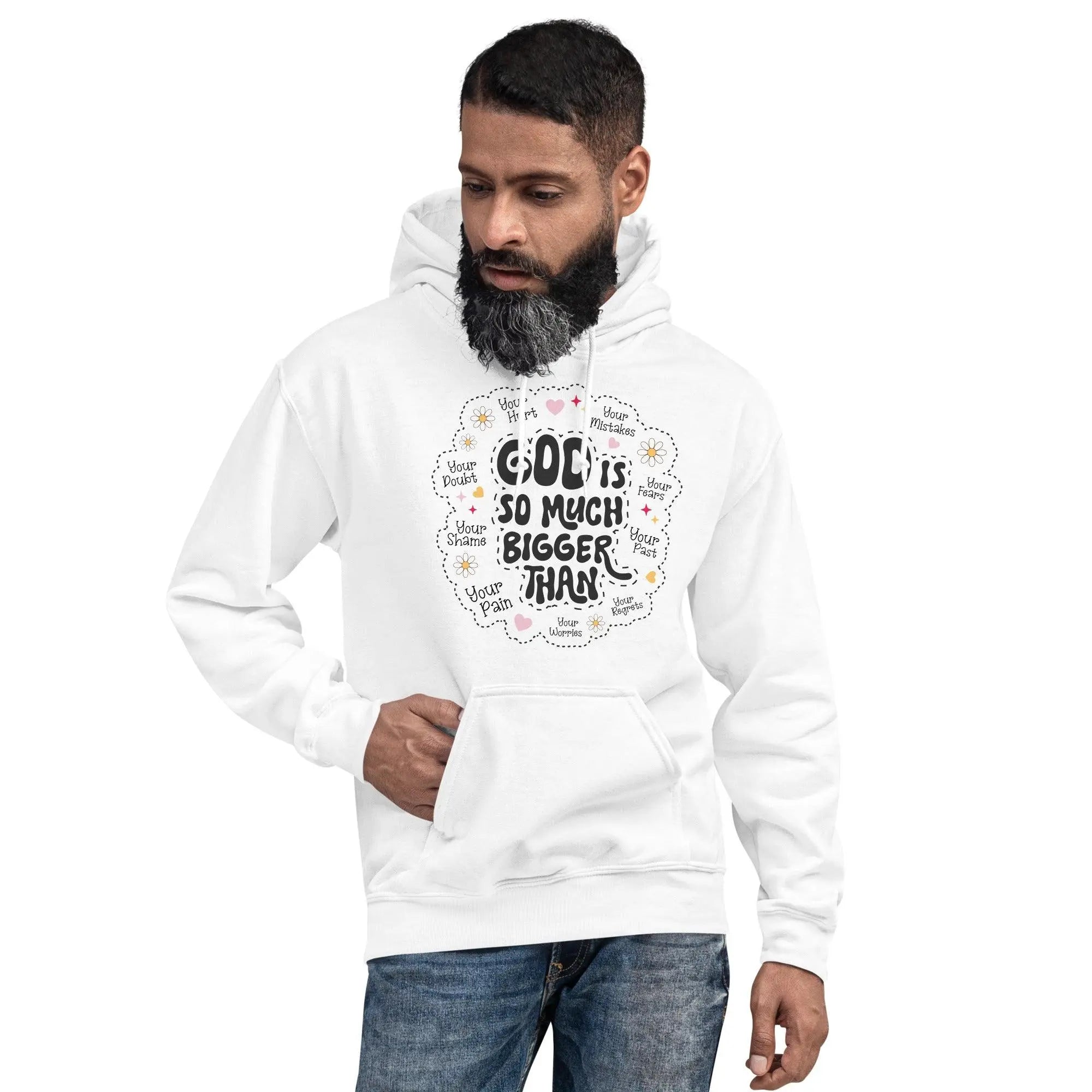 God Is Much Bigger Unisex Hoodie - Briadanna