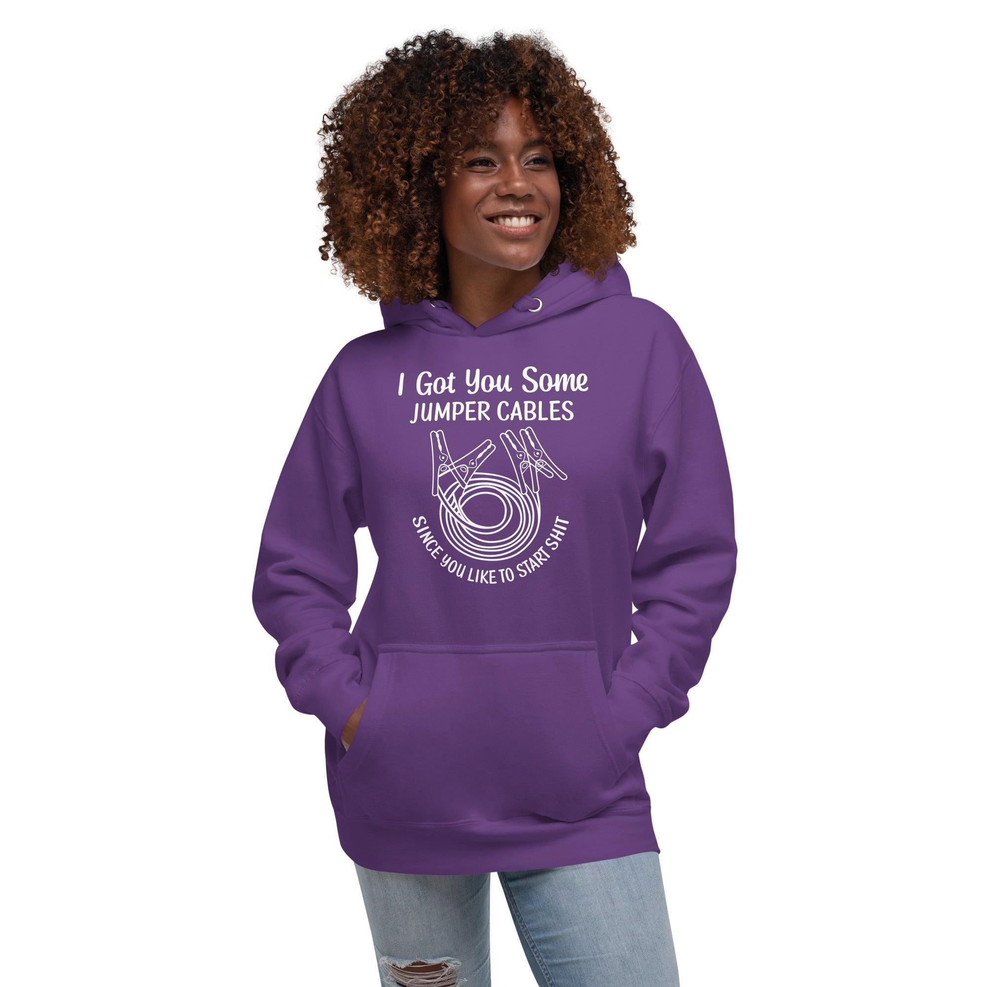 Got You Jumper Cables Hoodie - Briadanna