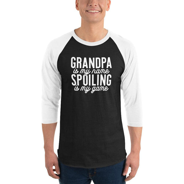 “Grandpa Is My Name" 3/4 Raglan Tee - Briadanna