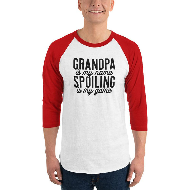 “Grandpa Is My Name" 3/4 Raglan Tee - Briadanna