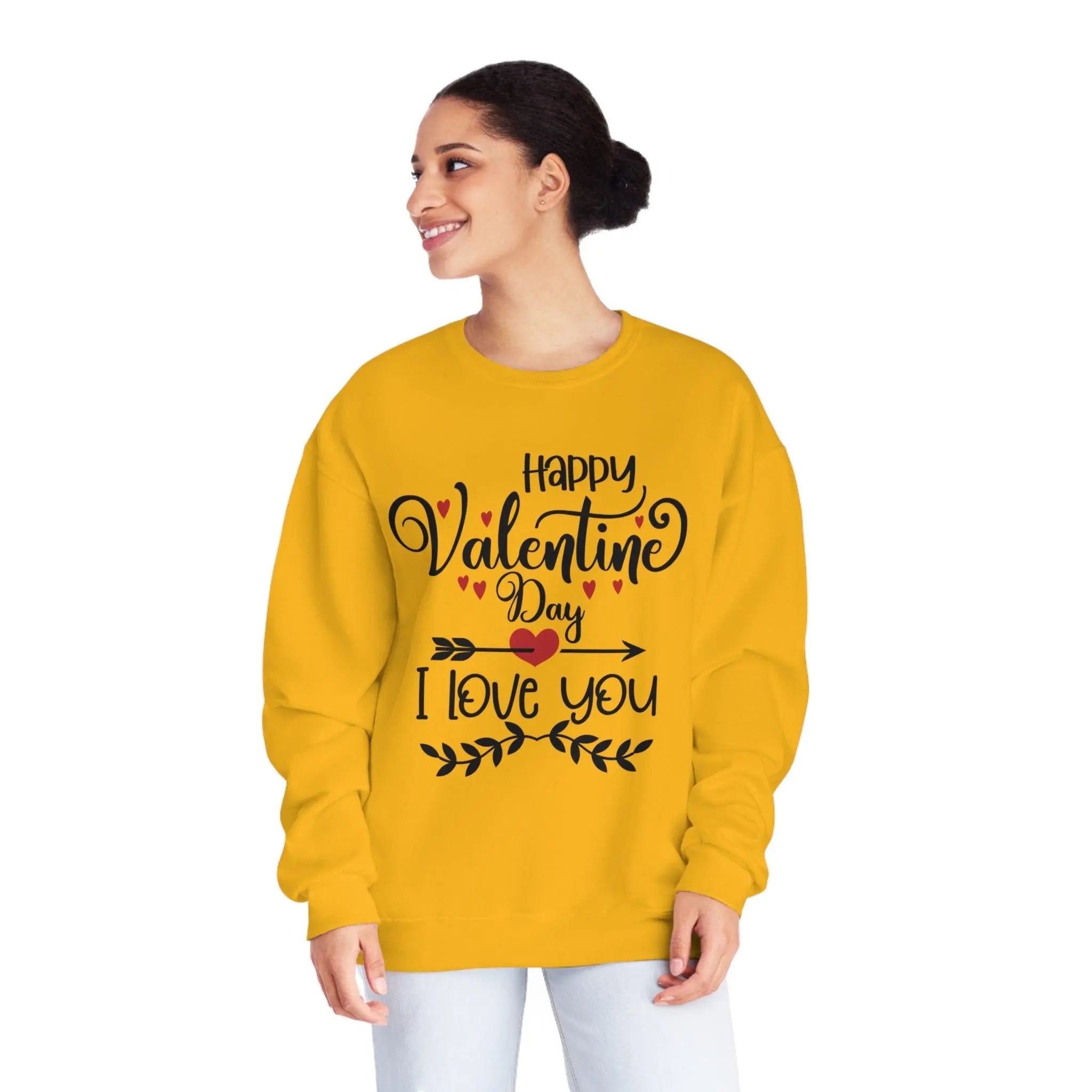 "Happy Valentine Day" Sweatshirt - Briadanna