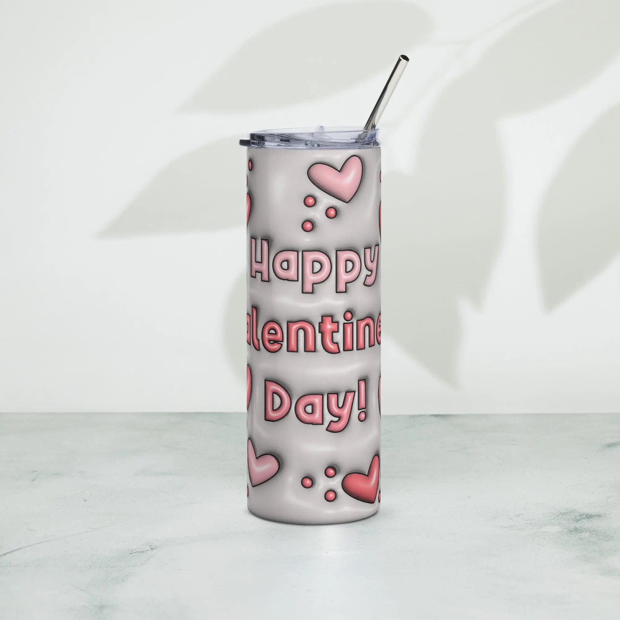 Happy Valentine's Day 3D Tumbler - Briadanna