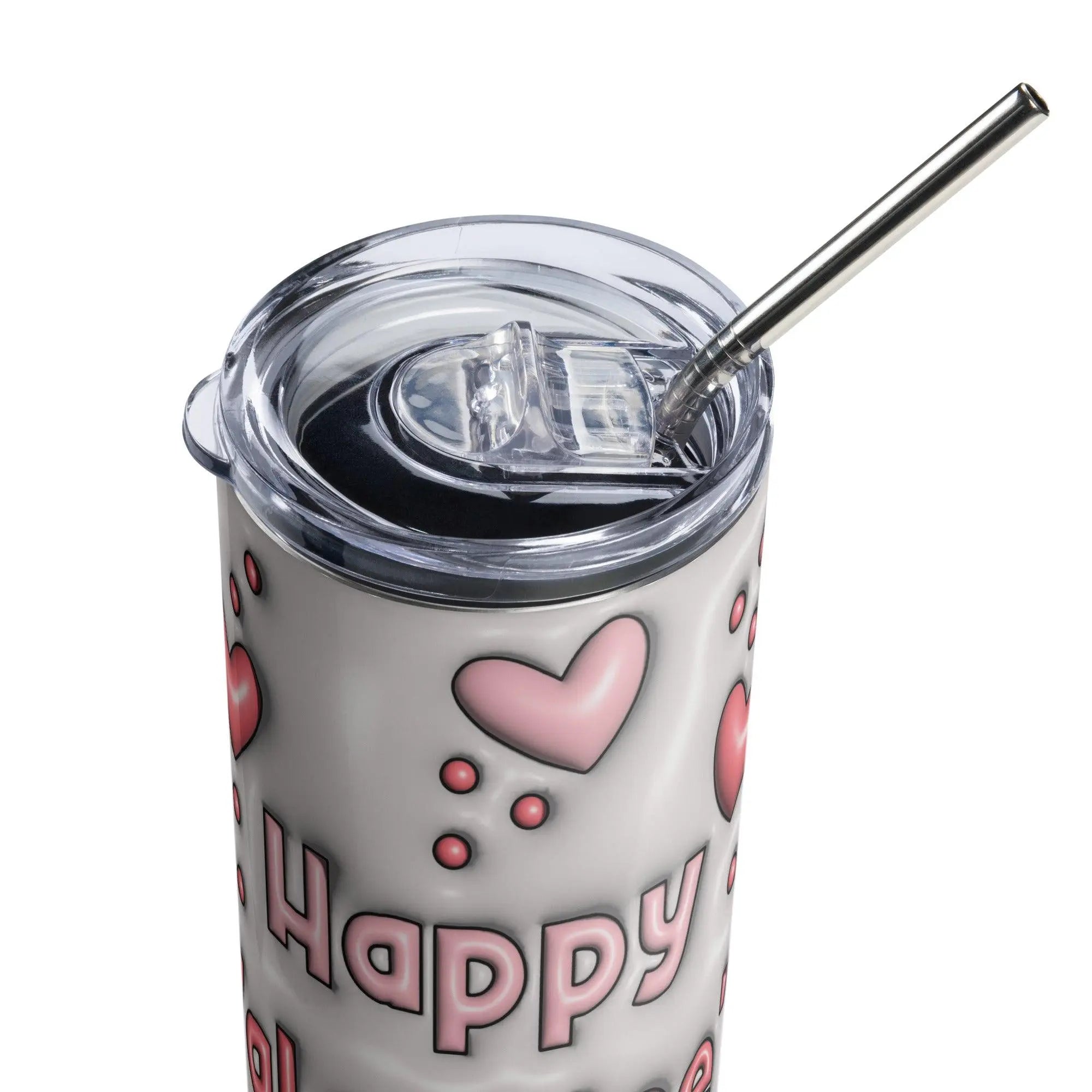 Happy Valentine's Day 3D Tumbler - Briadanna