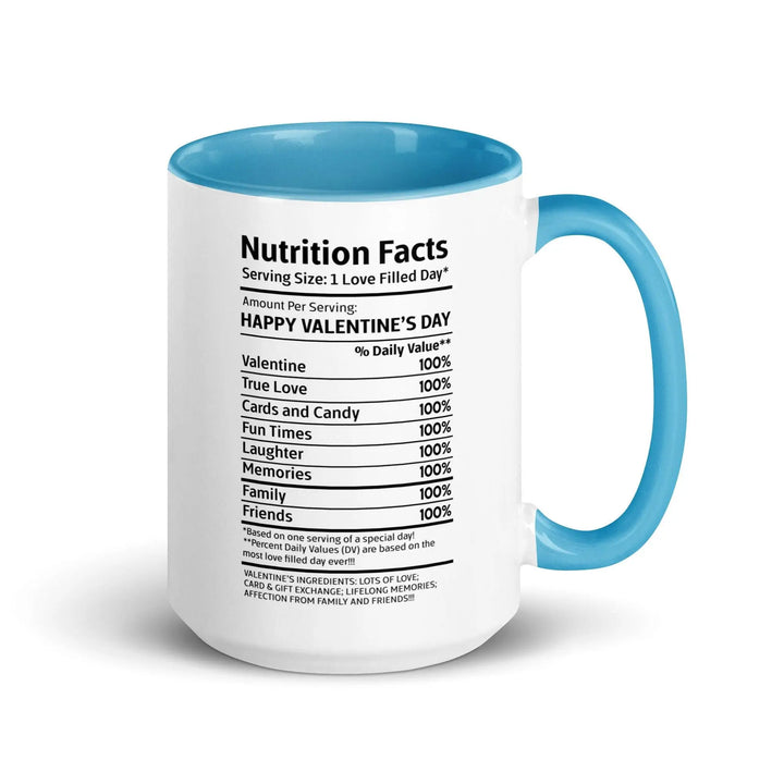 Happy Valentine's Nutrition Facts Mug - Briadanna