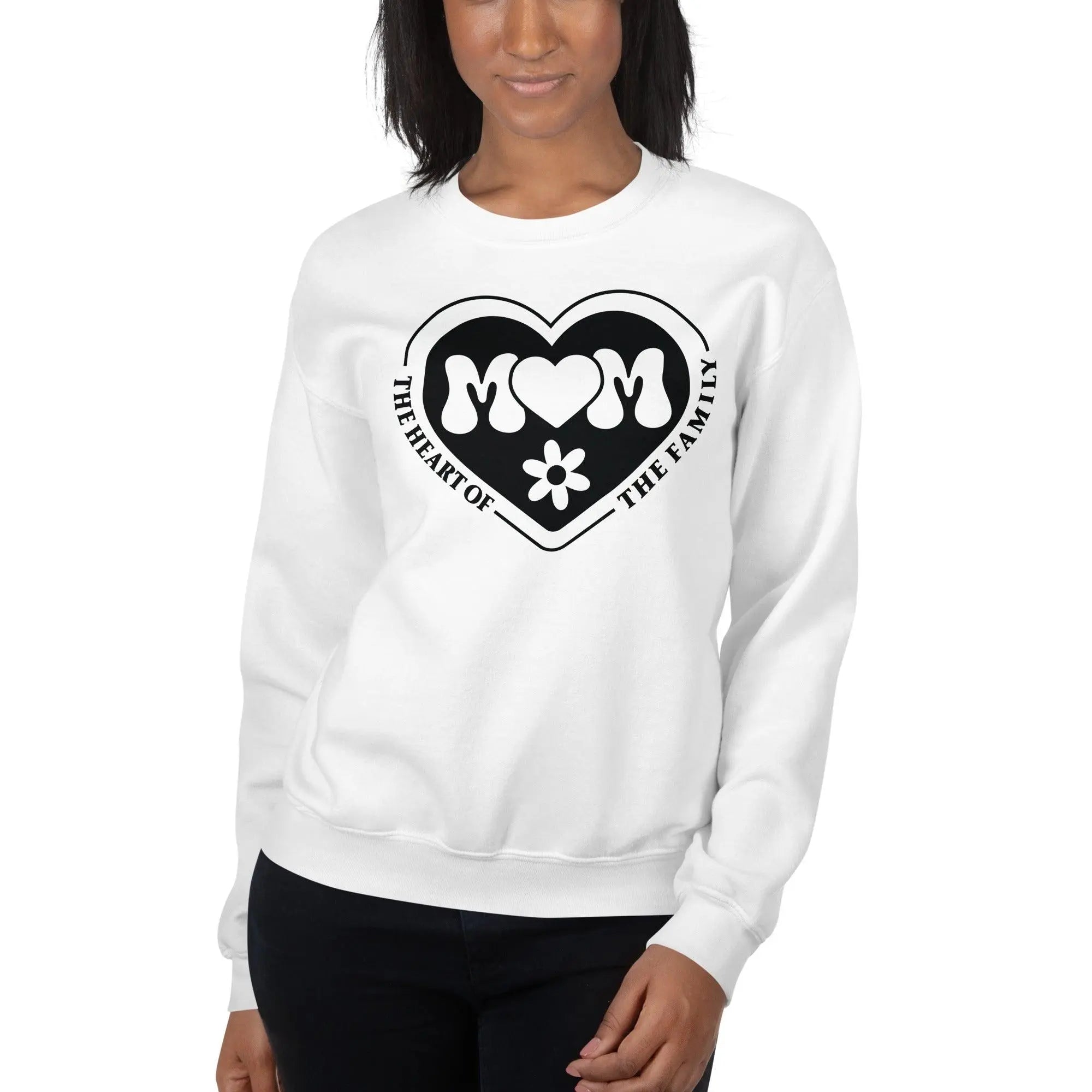 Heart Of The Family - Mom Sweatshirt - Briadanna