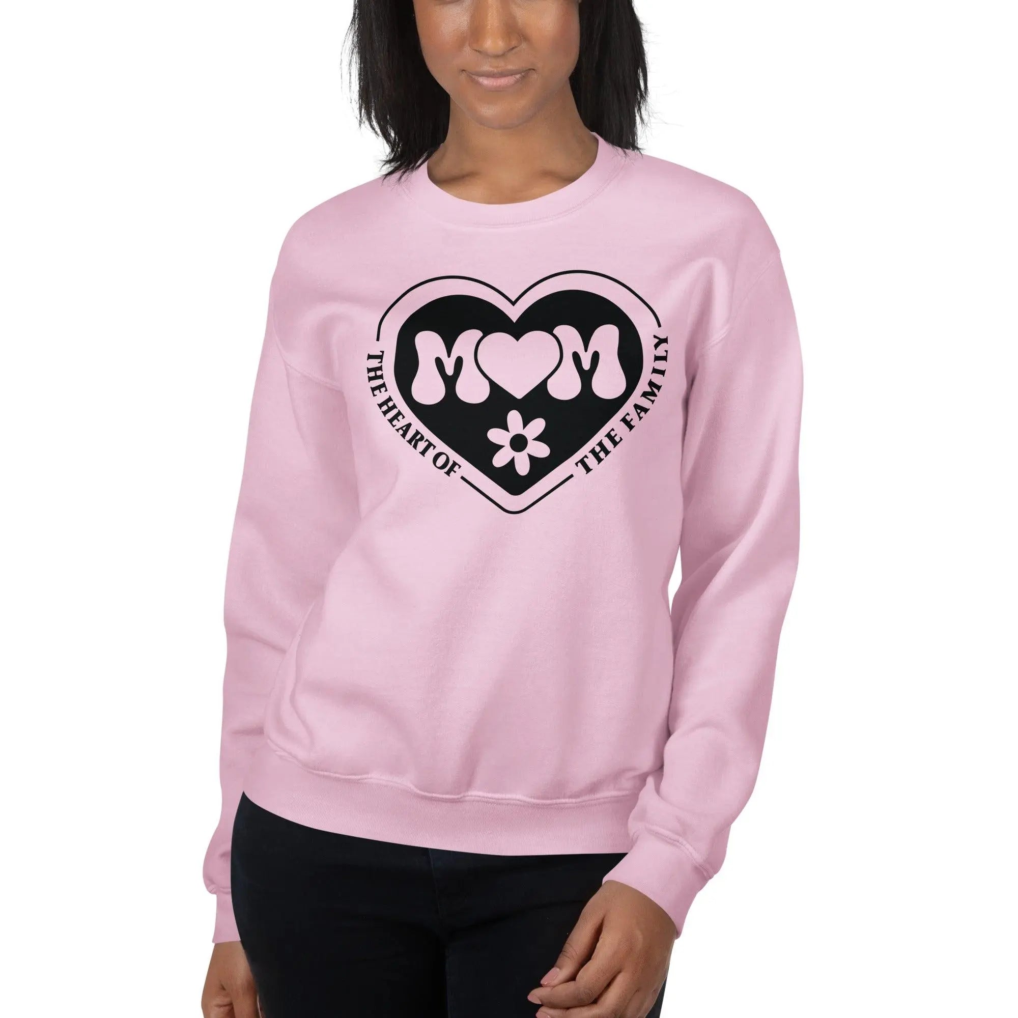 Heart Of The Family - Mom Sweatshirt - Briadanna