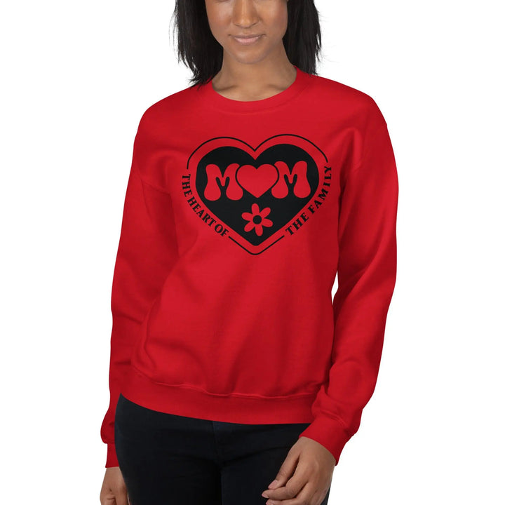 Heart Of The Family - Mom Sweatshirt - Briadanna