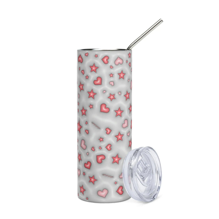 Hearts & Stars - III 3D Tumbler - Briadanna