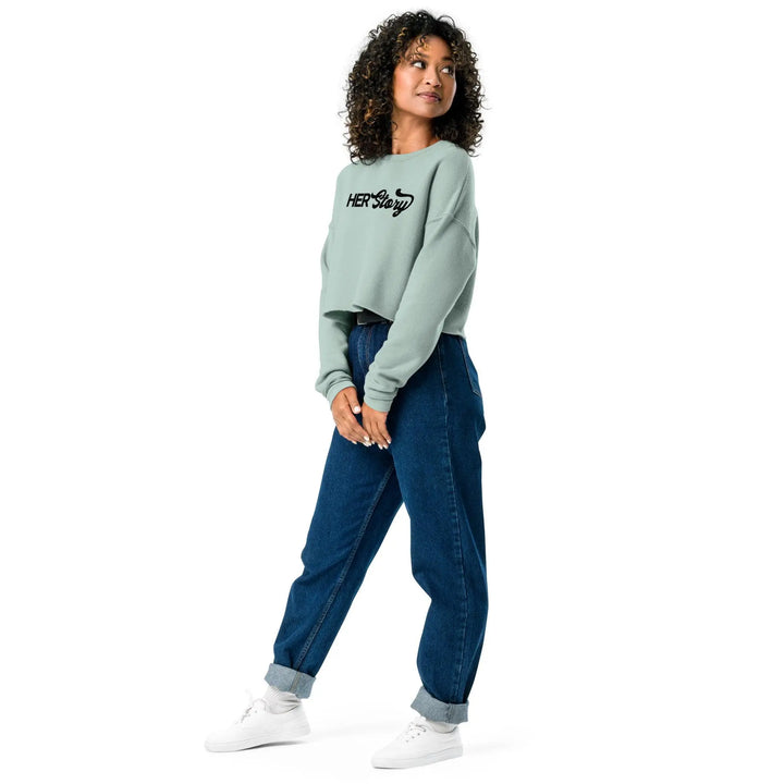 HER-Story Crop Sweatshirt - Briadanna