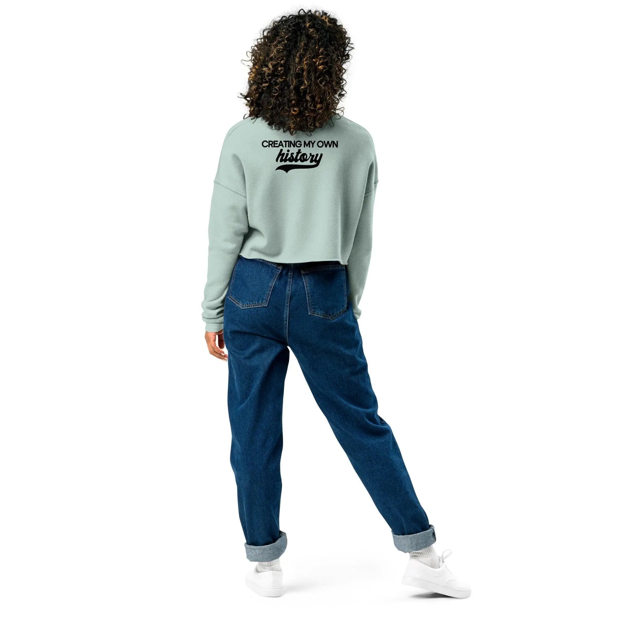 HER-Story Crop Sweatshirt - Briadanna