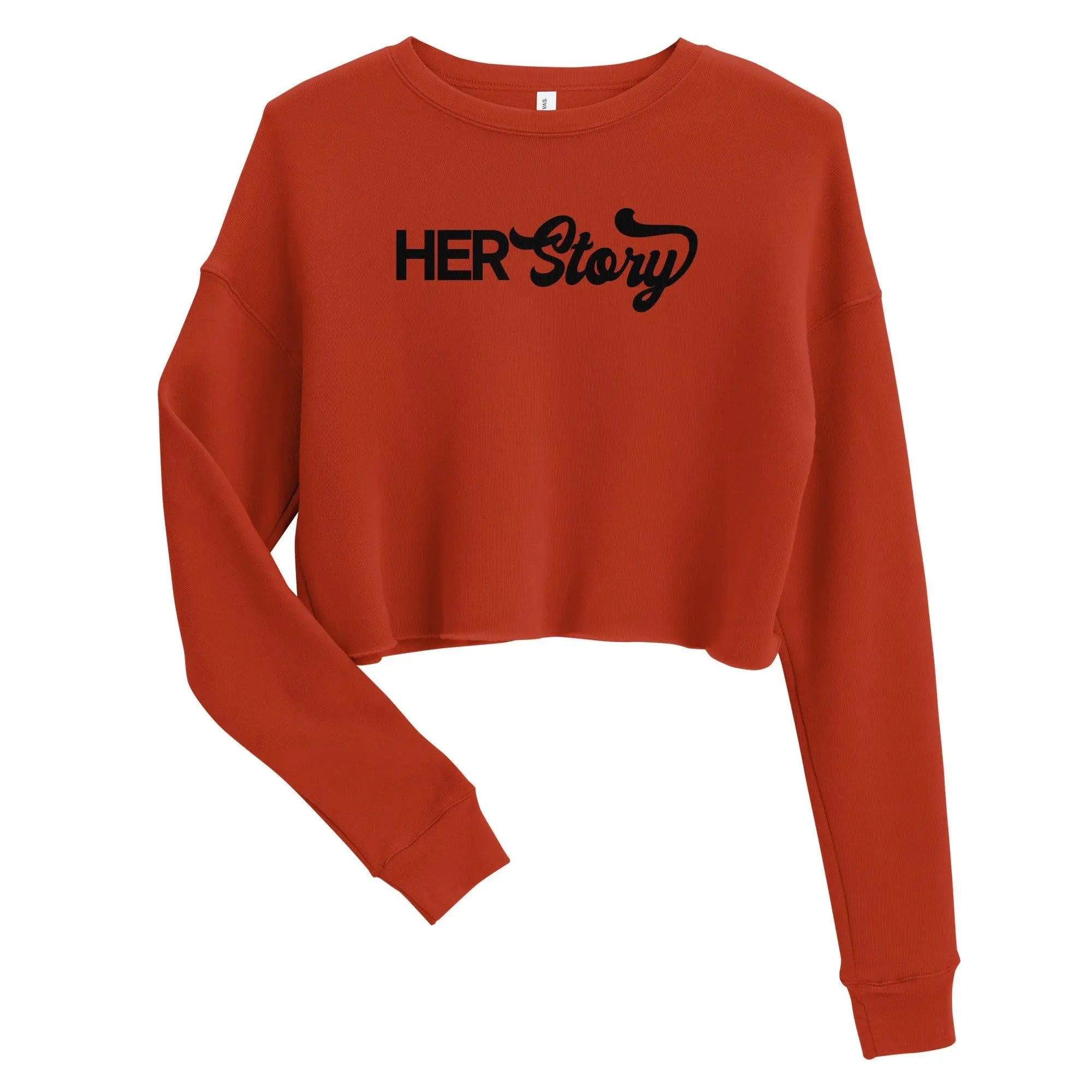 HER-Story Crop Sweatshirt - Briadanna