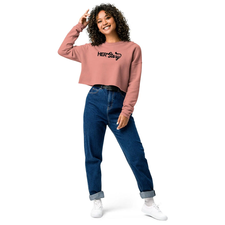 HER-Story Crop Sweatshirt - Briadanna